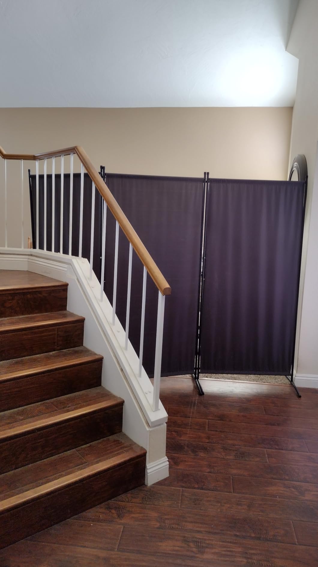 VEVOR Room Divider, 6 Panel Room Divider, Folding Privacy Screen and Portable Partition Divider for Room Separation, Freestanding Room Partitions for Office, Bedroom, Study, Beige customer photo 2