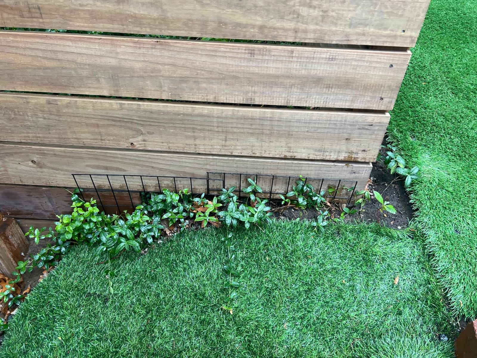 42.5ft(L) x 13in(H) Animal Barrier Fence, 30 Panels No Dig Garden Fence for Dog Rabbit, Rustproof Anti Digging Barrier, Garden Edging Border Ground Defense for Outdoor, Yard, Patio customer photo 2