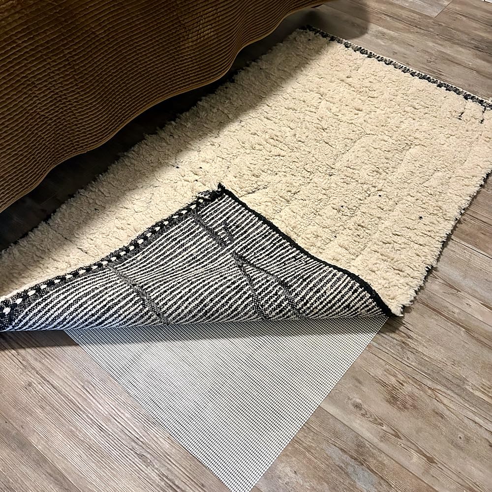 Jorvila Non-Slip Rug Pad Gripper 5x7 Ft customer photo 2