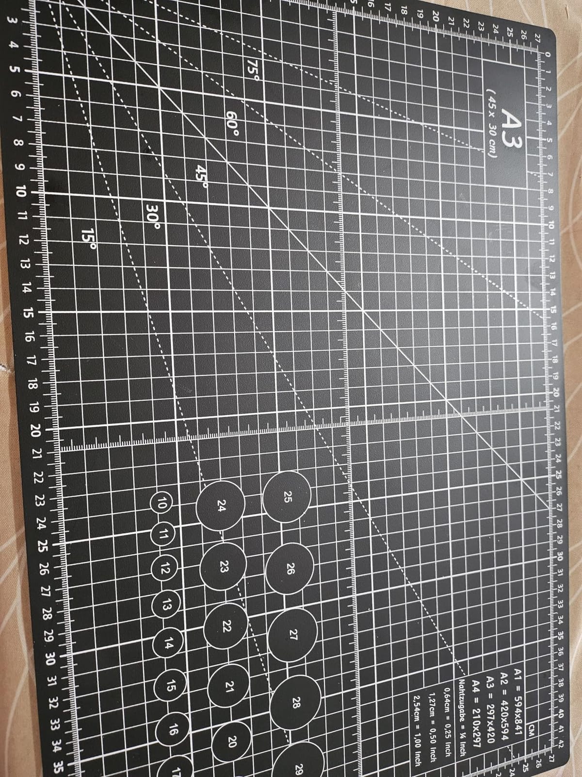 Headley Tools 39.4'' X 78.7'' Thickened Self Healing Cutting Mat, Rotary Cutting Sewing Mat for Crafts, Durable 5-Ply Table Cutting Board for Fabric Quilting Leather Hobby Project (Green) customer photo 2