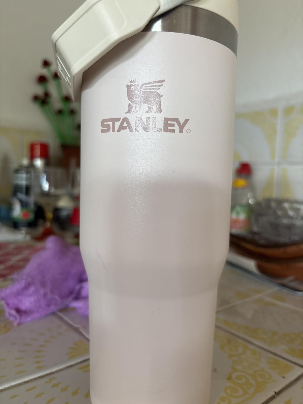 STANLEY IceFlow 2.0 Flip Straw Tumbler, 30 oz, Rose Quartz customer photo 1