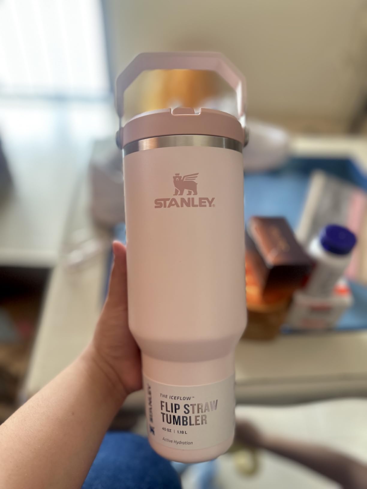 STANLEY IceFlow 2.0 Flip Straw Tumbler, 30 oz, Black 2.0 customer photo 2