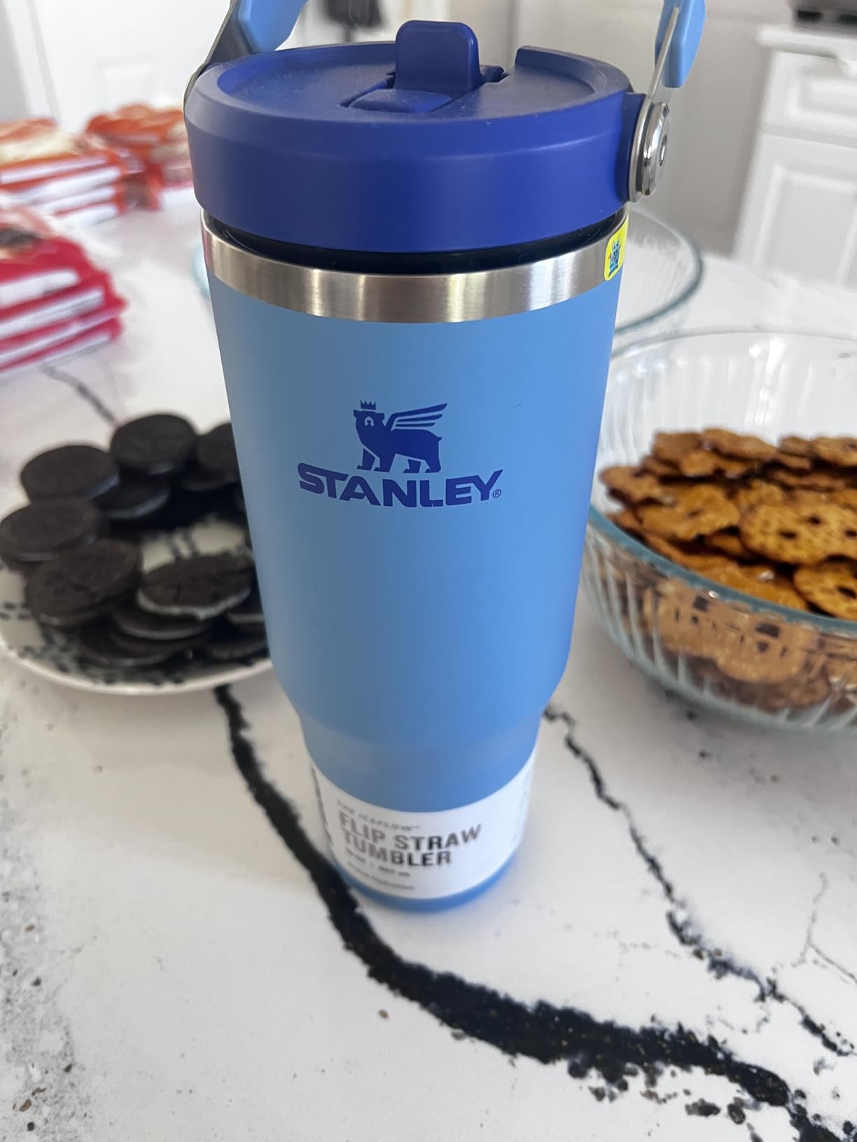 STANLEY IceFlow 2.0 Flip Straw Tumbler, 40 oz, Black 2.0 customer photo 1
