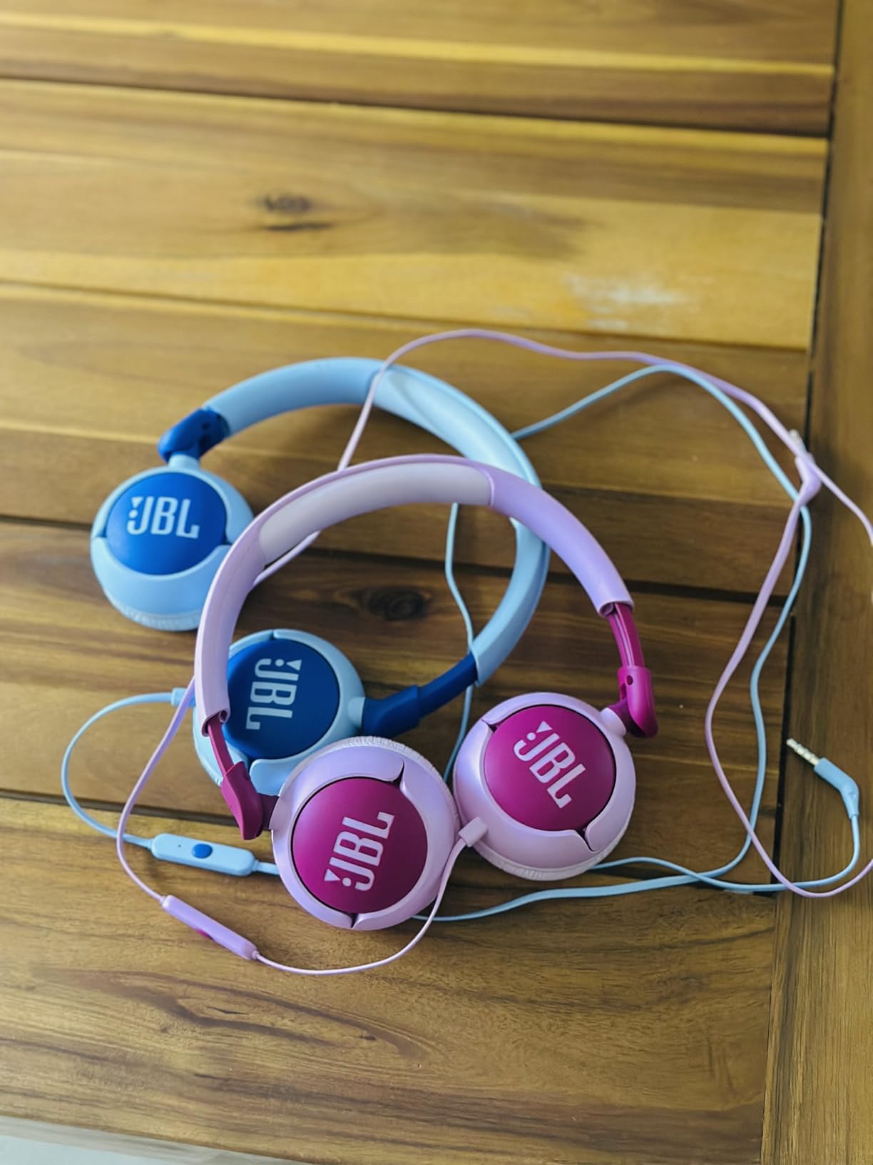 JBL Junior 320 Kids Headphones, Wired, Volume-Limited - Purple customer photo 2