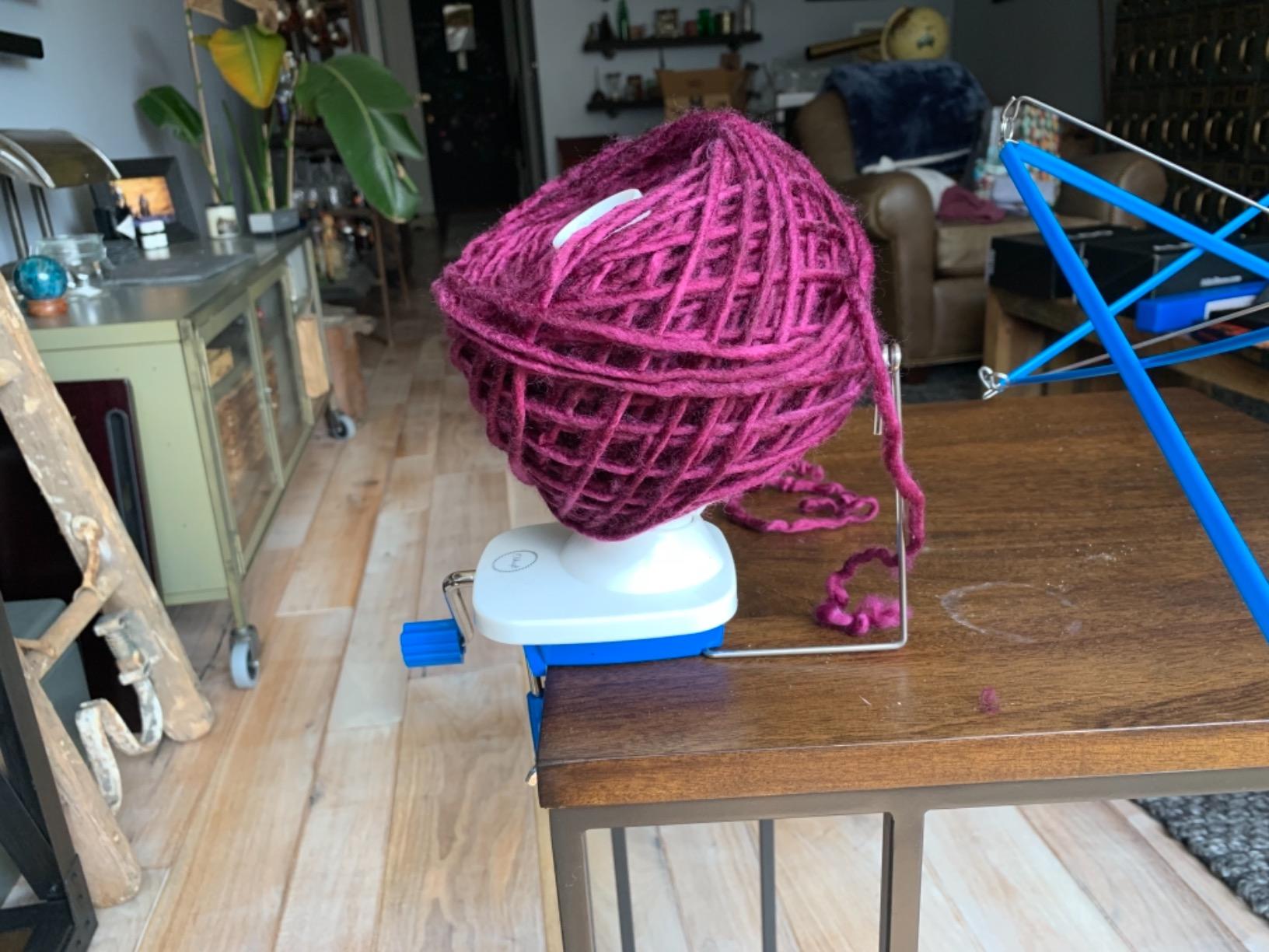 Olikraft Large Capacity Electric Yarn Ball Winder (Patented) customer photo 1