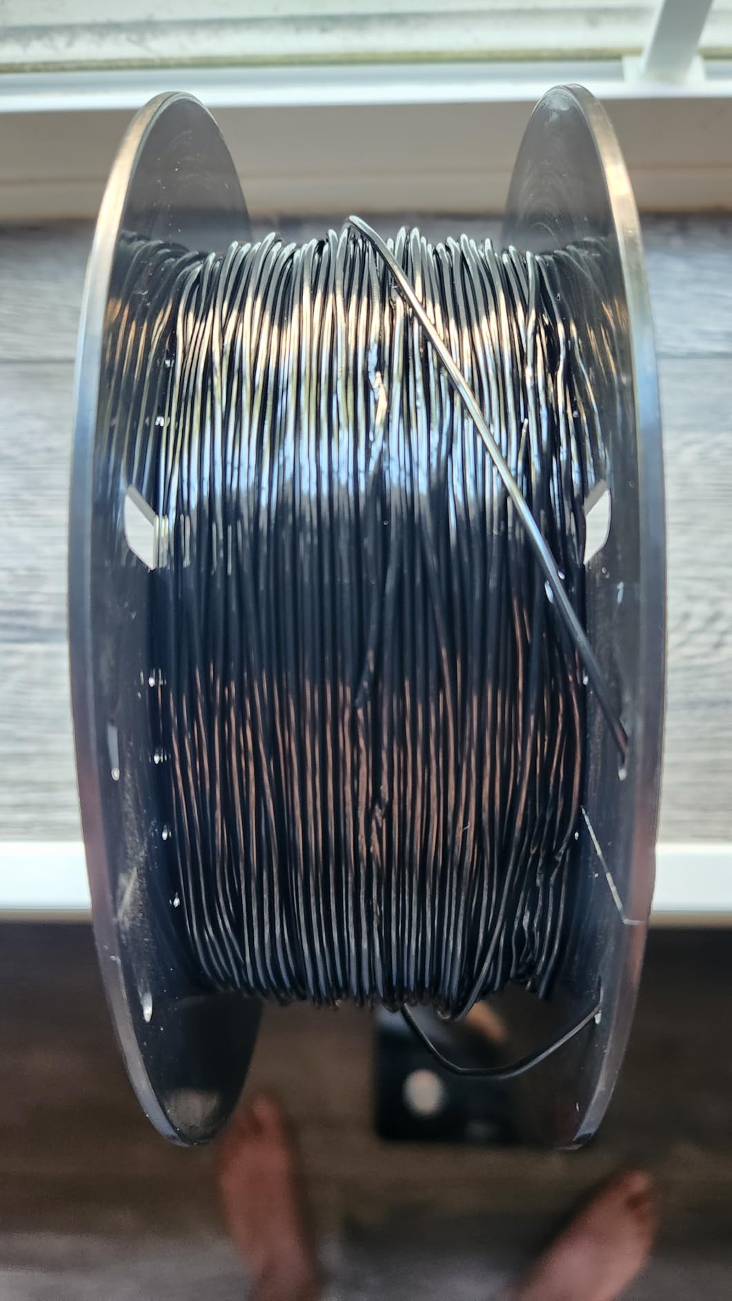 ELEGOO TPU 3D Printer Filament 1.75mm Black 1KG, 95A Flexible customer photo 1