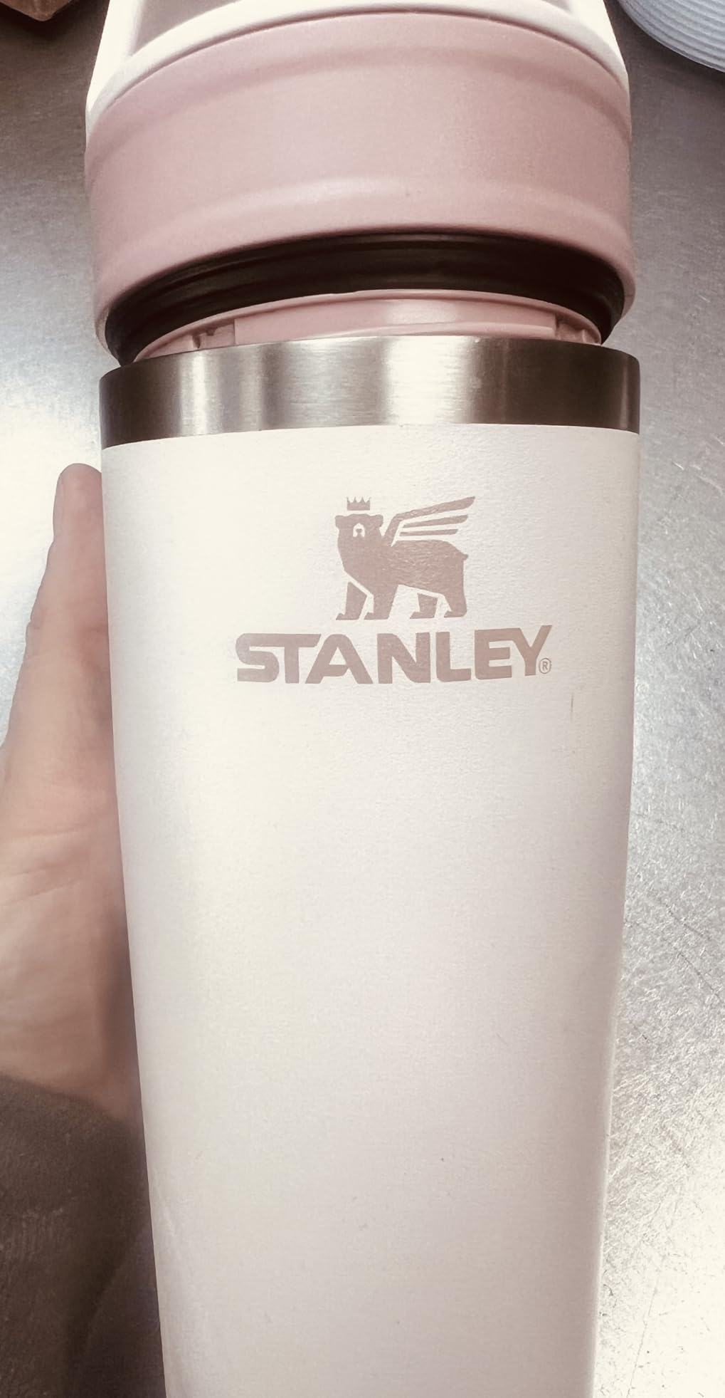 STANLEY Cafe To Go Travel Mug 16 oz | Leakproof Two-Part Drink Through Lid | Tumbler Cup for Coffee, Tea and Drinks | Insulated Stainless Steel Coffee Mug | BPA-Free | Black 2.0 customer photo 1