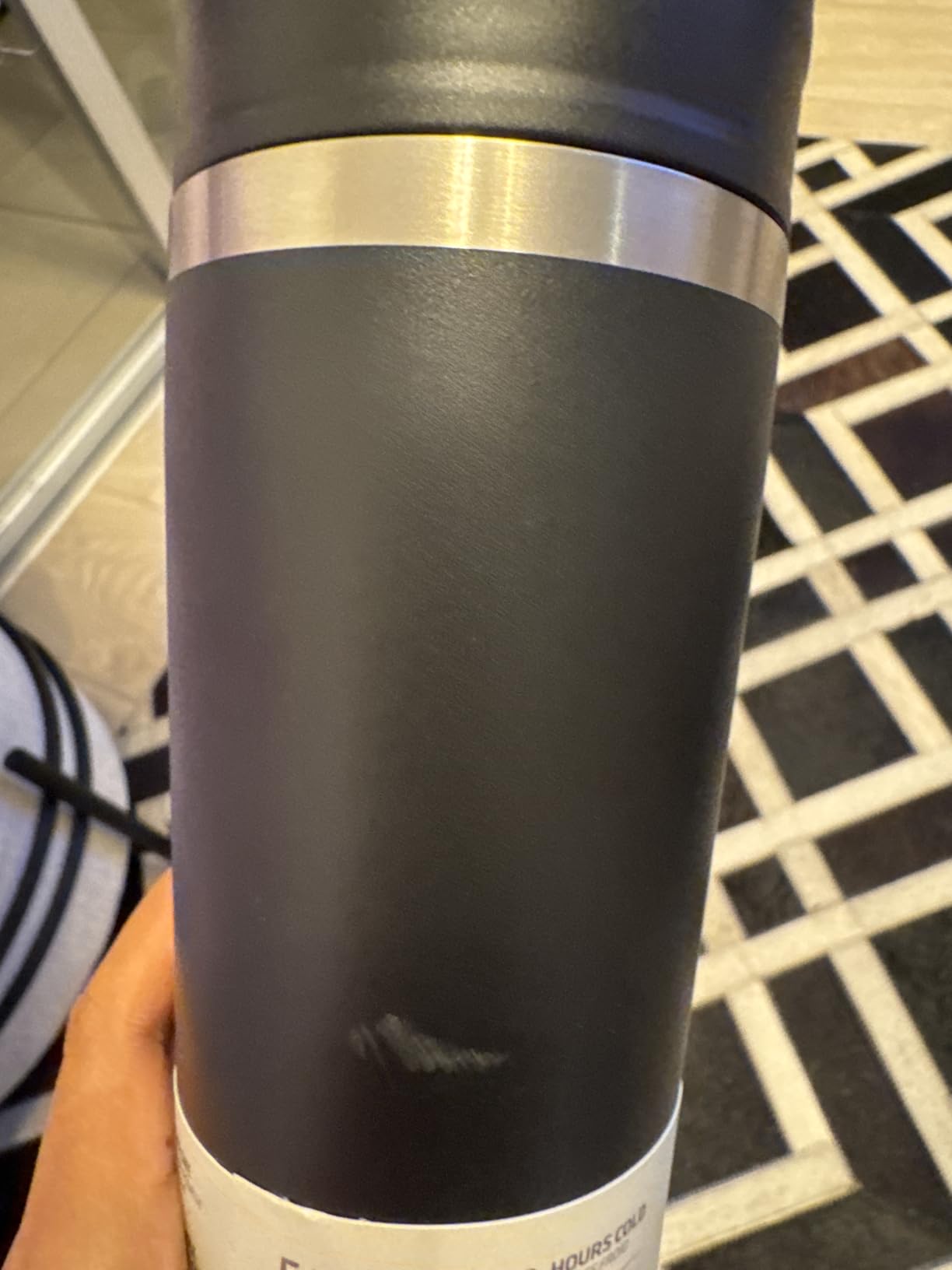STANLEY Cafe To Go Travel Mug 16 oz | Leakproof Two-Part Drink Through Lid | Tumbler Cup for Coffee, Tea and Drinks | Insulated Stainless Steel Coffee Mug | BPA-Free | Black 2.0 customer photo 2