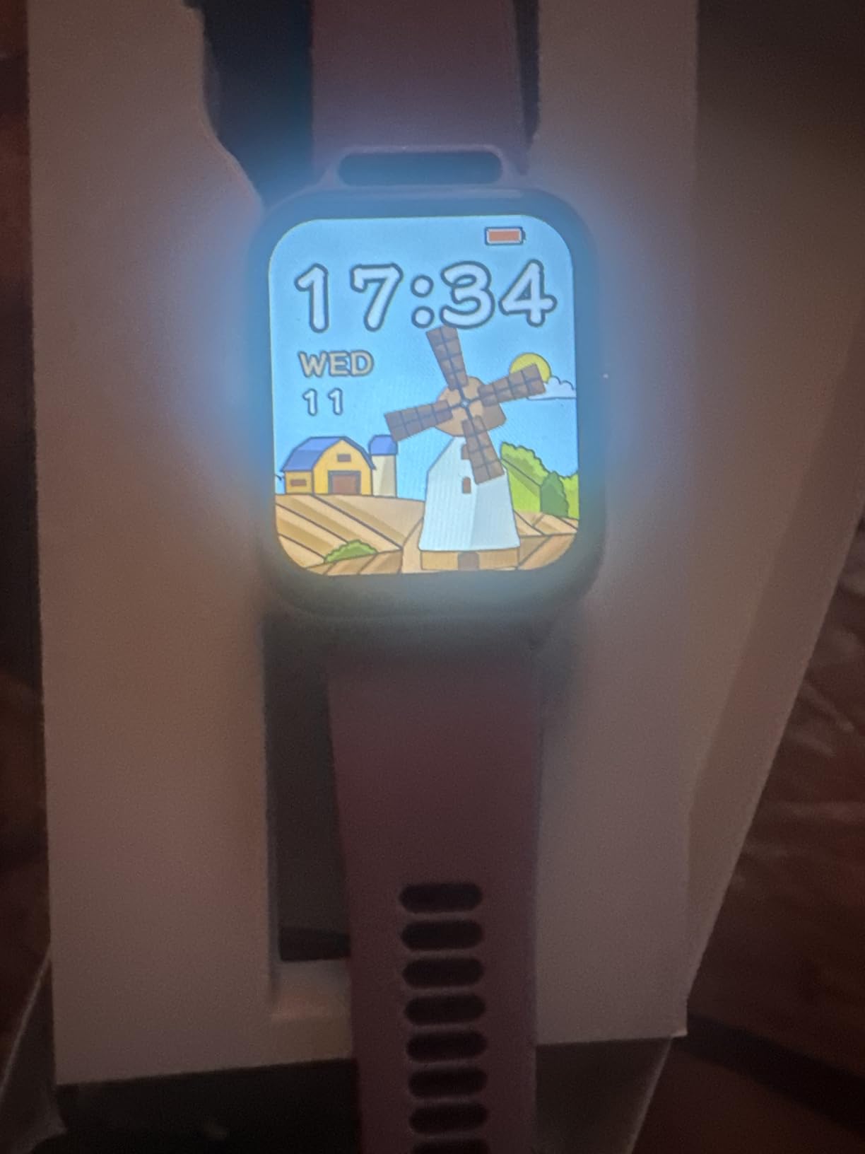 Kids Smart Watch with Fitness Tracker, Waterproof, Heart Rate/Sleep Monitor customer photo 2