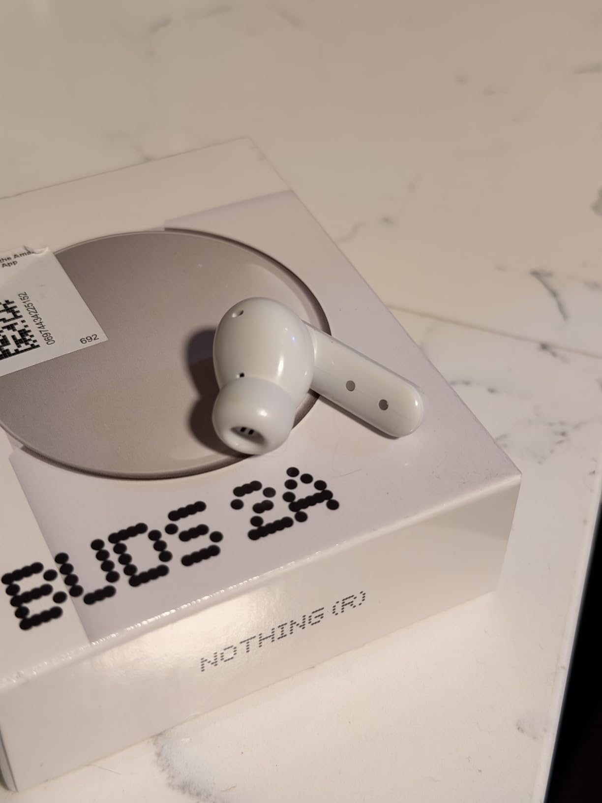 CMF Buds 2a Wireless Earbuds Active Noise Cancelling 42dB Hybrid ANC Bluetooth Headphones, 12.4mm Dynamic Driver for Big Bass, 4 Mic Clear Calls, Sport Ear Buds for iPhone, Android, Dark Grey customer photo 2