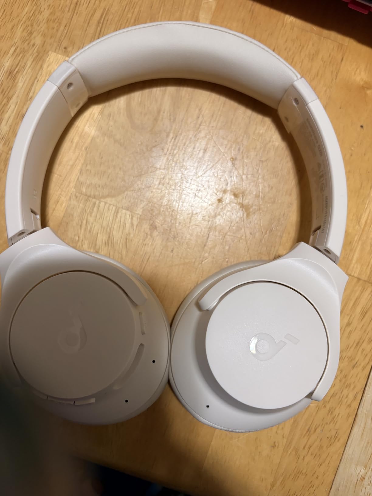 Soundcore by Anker Q20i Hybrid Active Noise Cancelling Headphones, Pink customer photo 1
