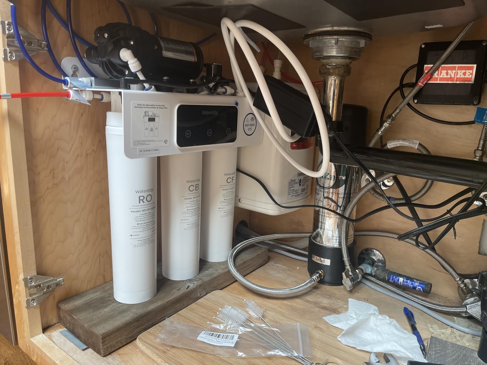 Waterdrop T3-M Remineralization Reverse Osmosis Water Filter, 450 GPD customer photo 1