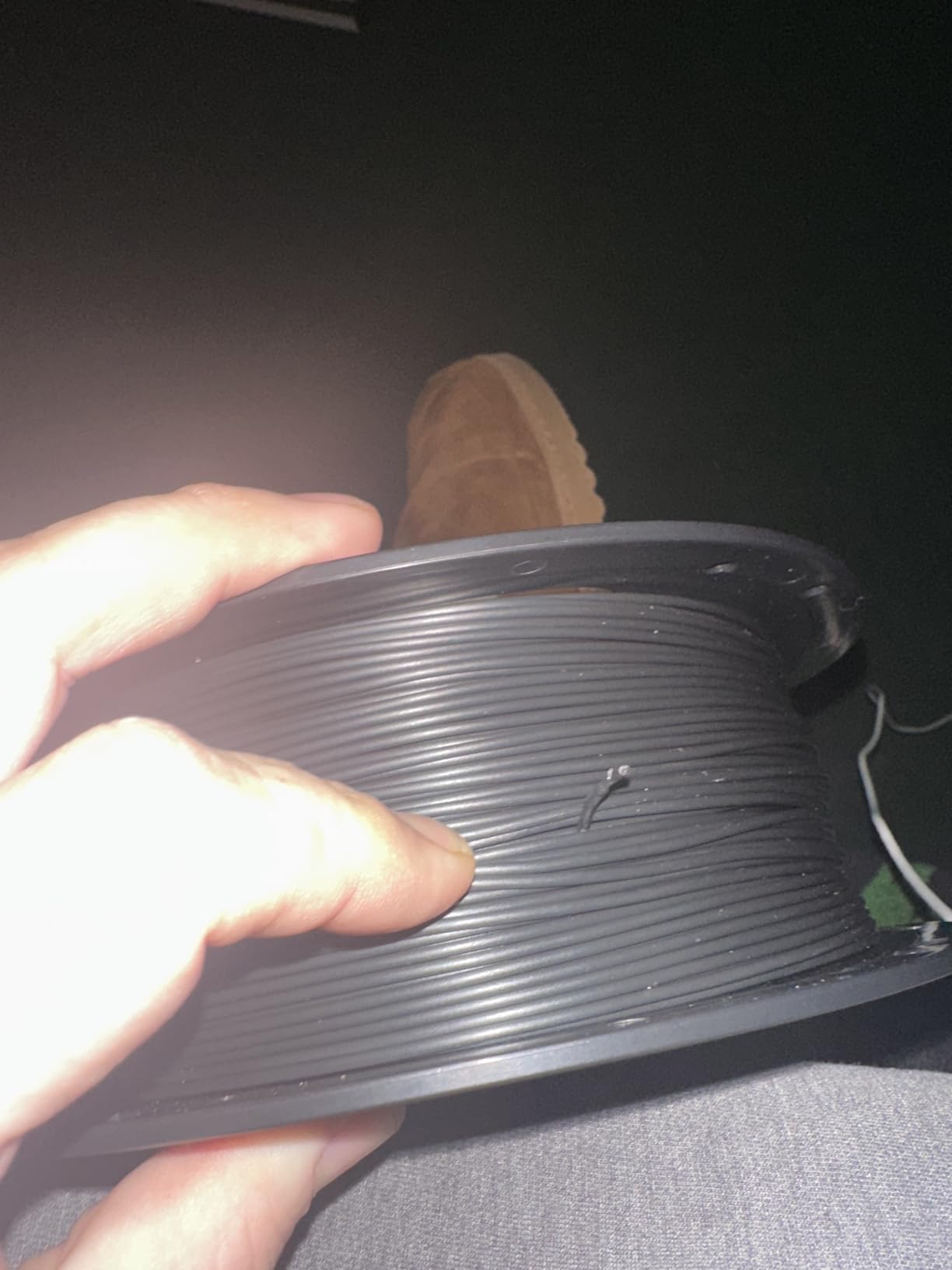 ANYCUBIC PLA Filament Refill 1.75mm, 1KG, Black customer photo 1