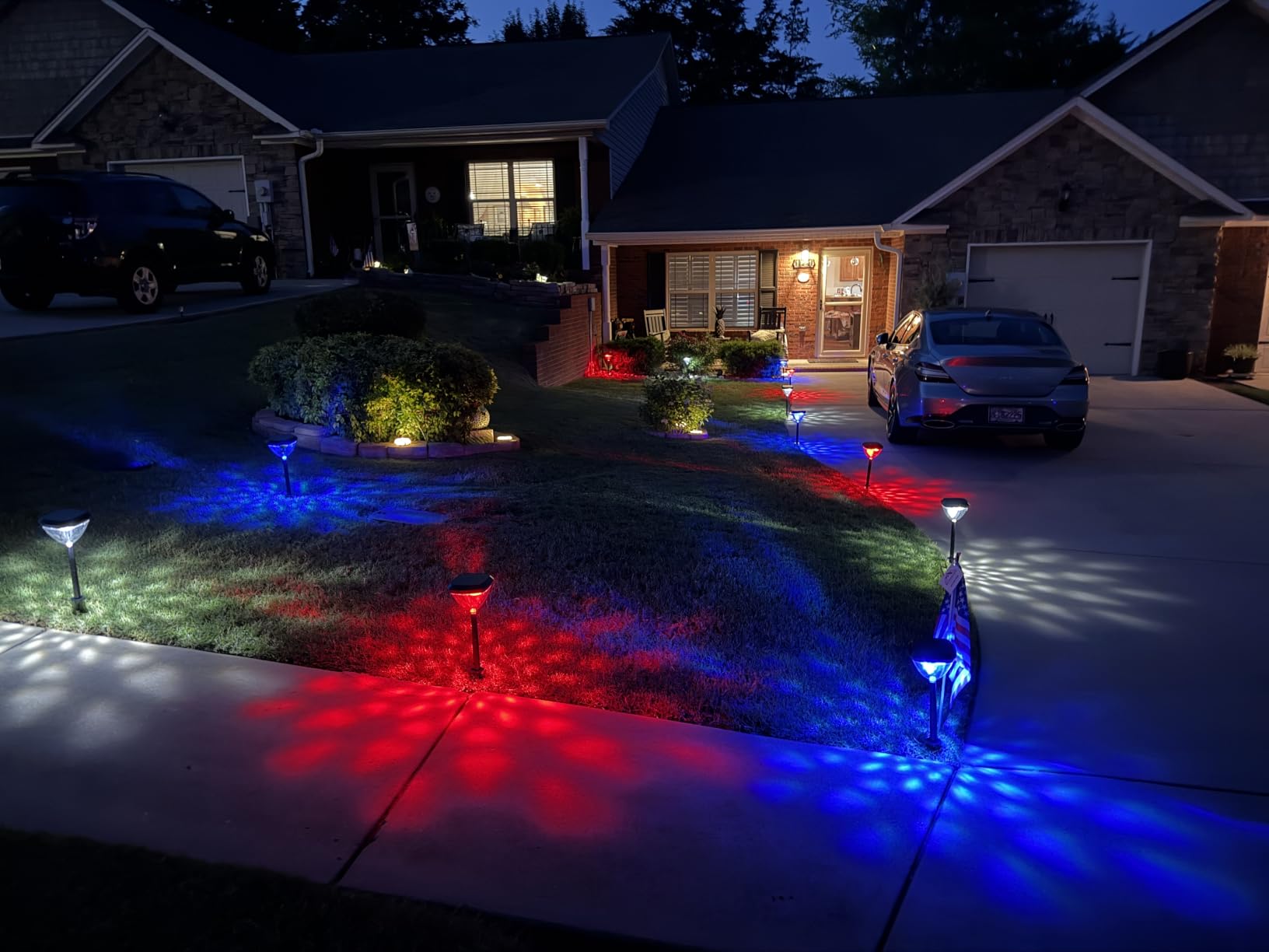 Linkind Smart Solar Pathway Lights SP6,Pattern Switch Solar Halloween Light customer photo 1