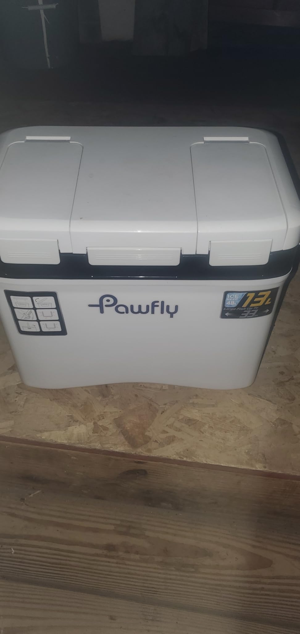 Pawfly 13-19 QT Live Bait Cooler, Leak-Proof Fishing Cooler with Rechargeable Aerator, Portable Fish Livewell for Boat customer photo 2