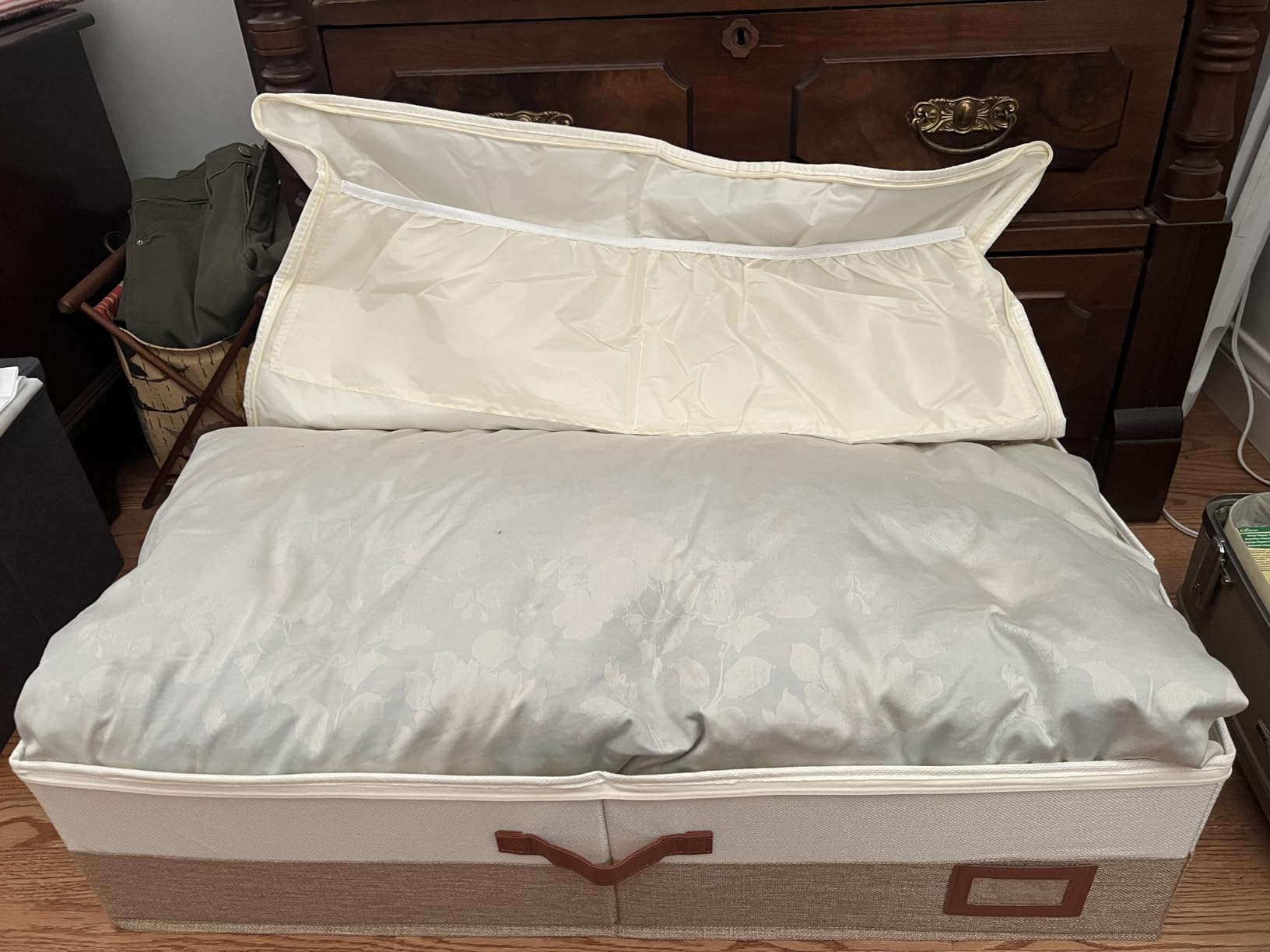 Wedding Dress Storage Box, Large Wedding Dress Preservation Box customer photo 2