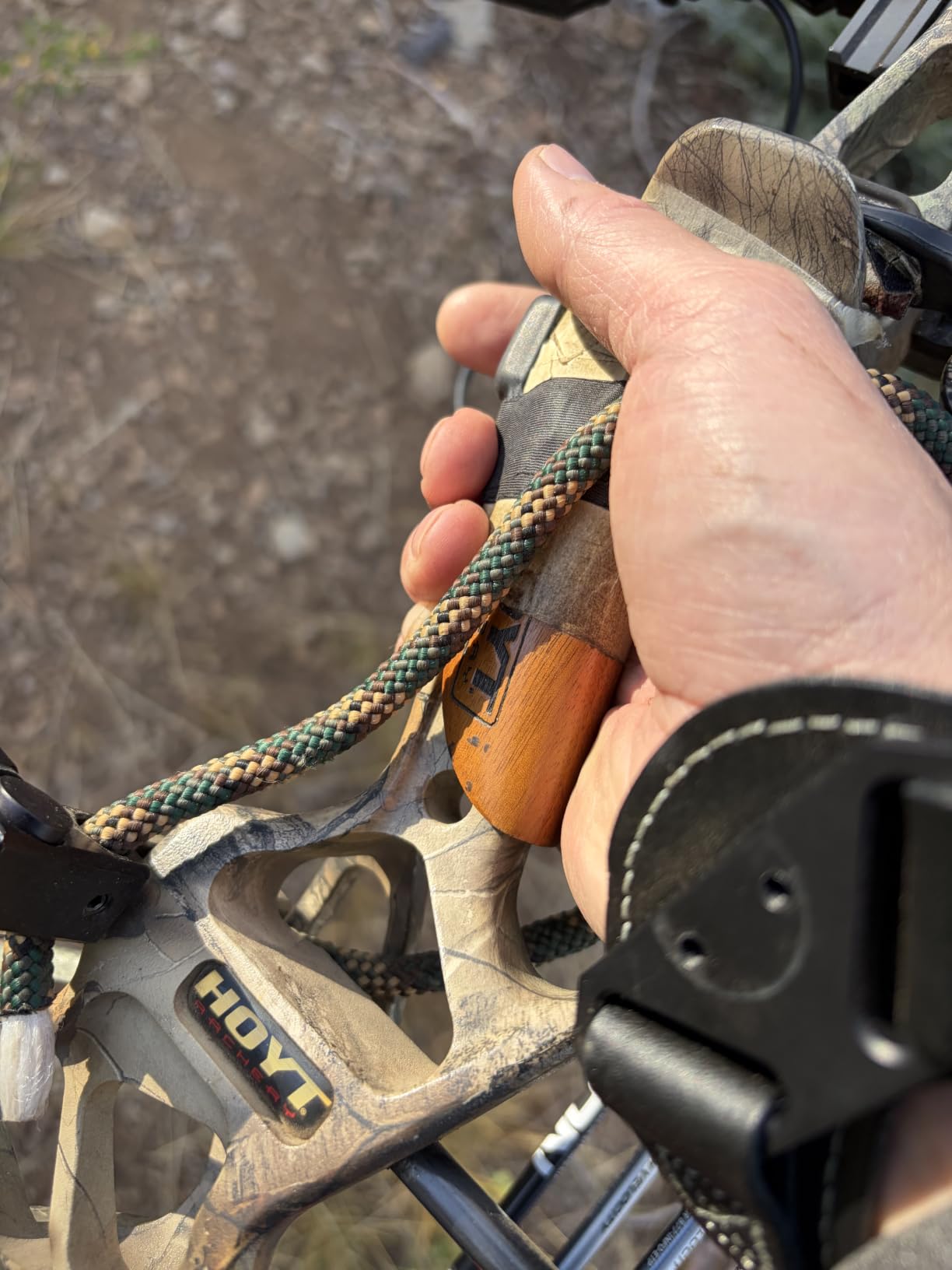 Stan SoleX Clicker Index Finger Bowhunting Archery Release - Wrist Strap Open Hook Trigger Aid with Click Mechanism, Fast Reset, Adjustable Length, Travel & Tension customer photo 1