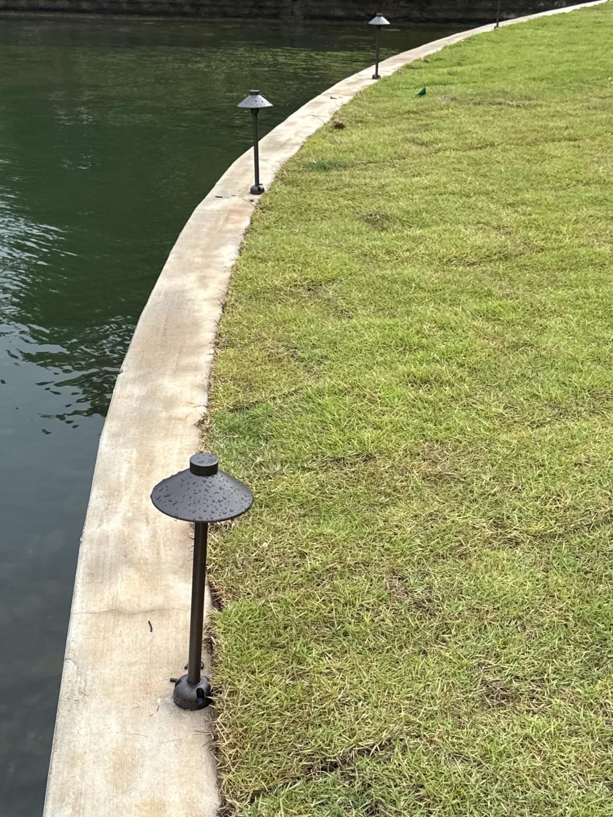 PARTPHONER Low Voltage Landscape Lighting 12-Pack, Aluminum 12V Pathway Lights with G4 Bulbs, Waterproof Oil Rubbed Bronze Color Wired Path Lights with Connectors for Walkway Yard Garden customer photo 2