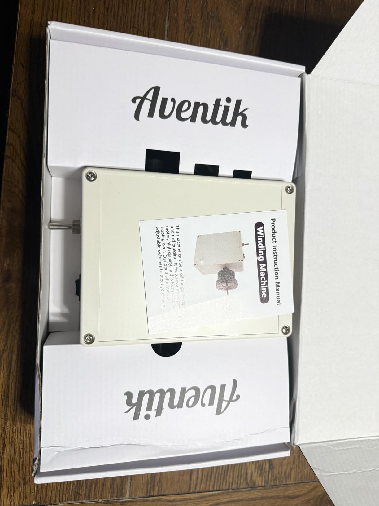 Aventik Fishing Rod Wrapping Machine for Rod Building & Epoxy Drying customer photo 2