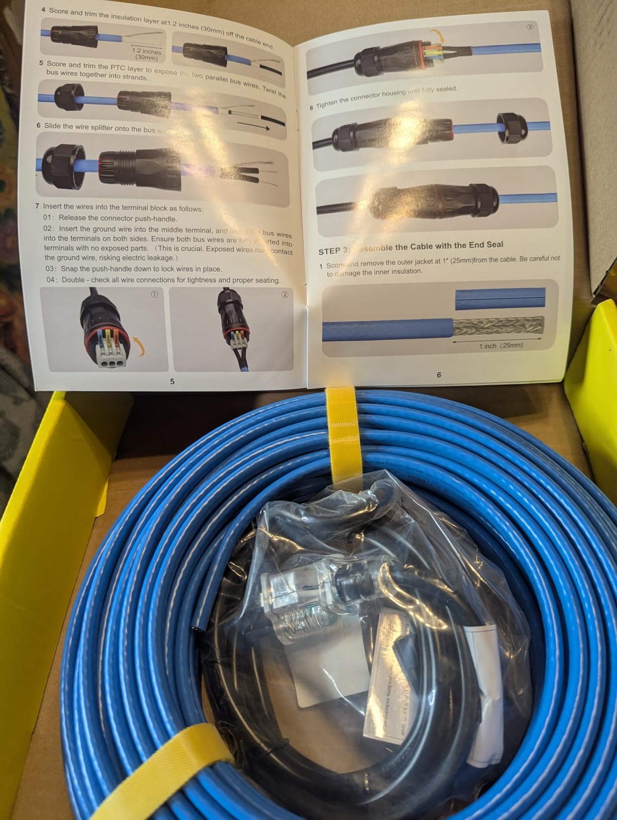 100ft Cut to Length Heat Tape for Water Pipes Bulk Roll customer photo 1