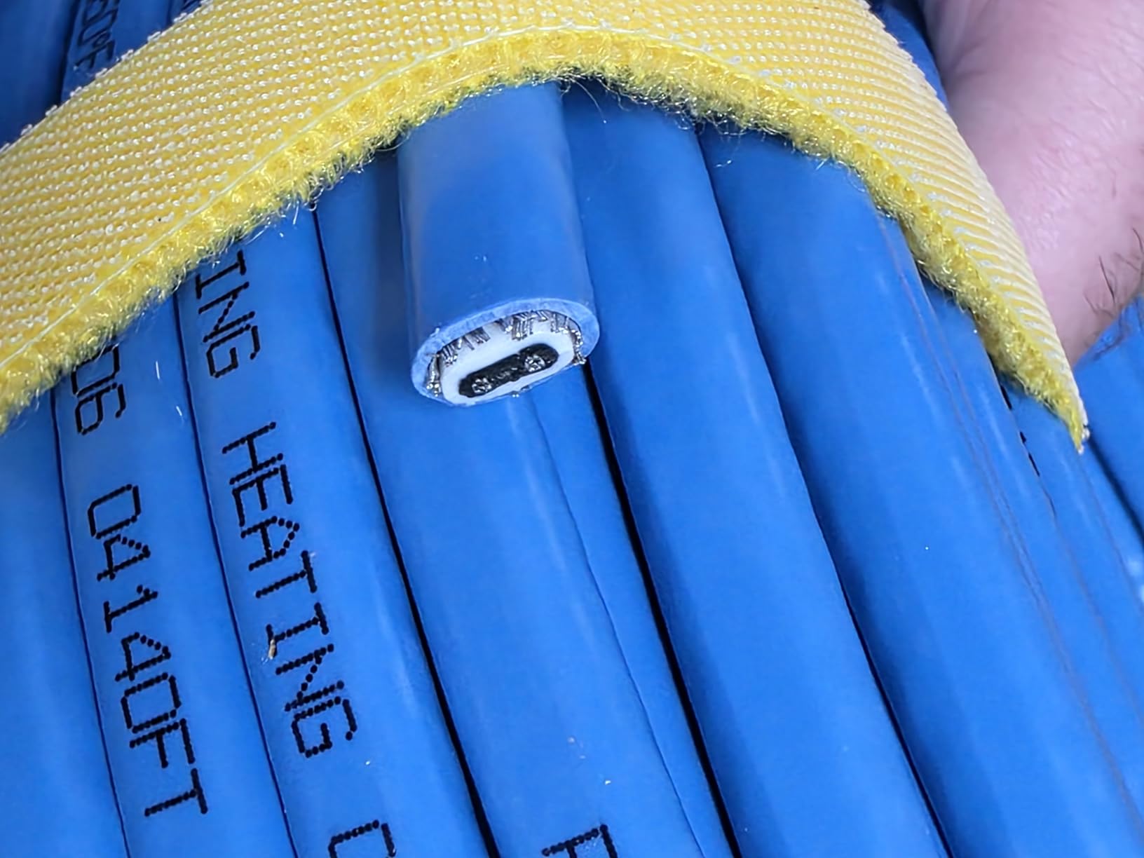 100ft Cut to Length Heat Tape for Water Pipes Bulk Roll customer photo 2