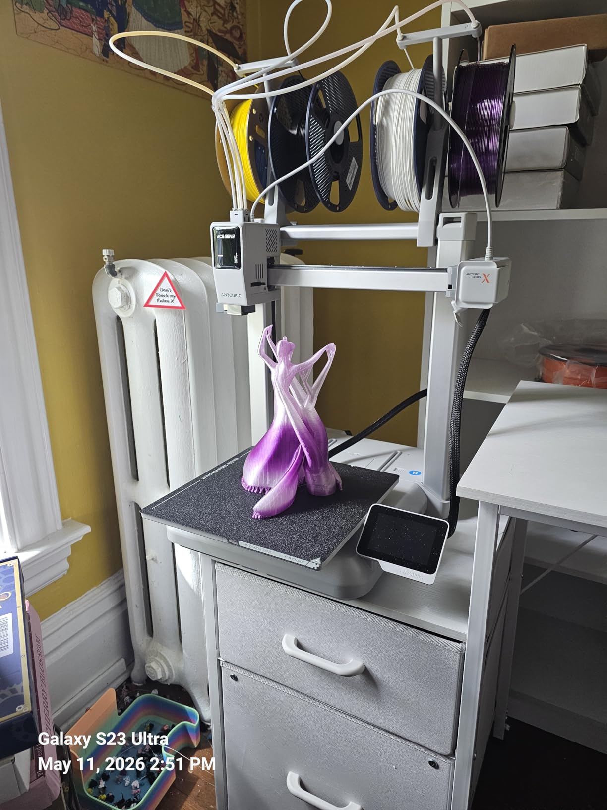 Sovol 3D Printer TPU Filament 1.75mm, 95A Soft TPU Flexible Material, Clear customer photo 1