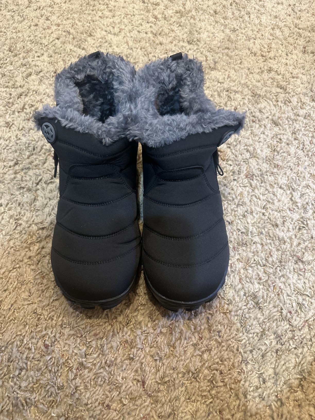 Hsyooes Womens Mens Barefoot Boots Winter Snow Boots Wide Width customer photo 1