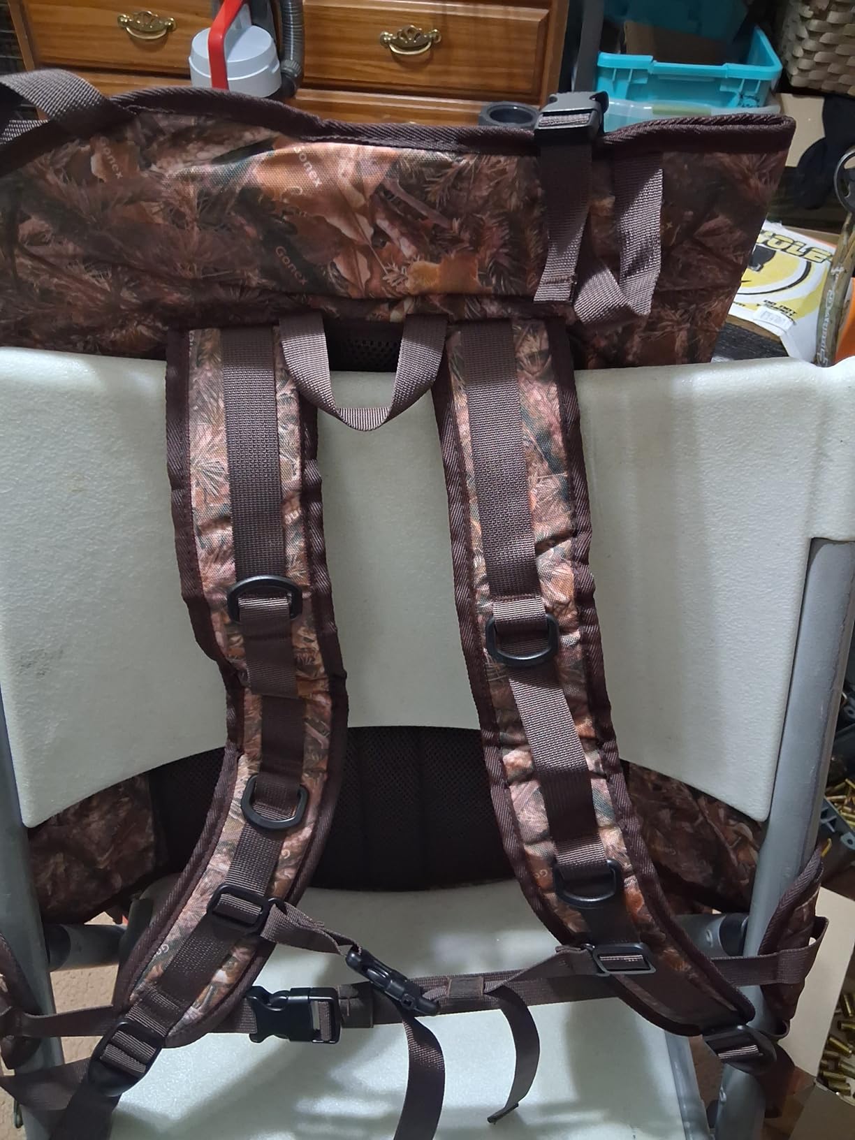 Gonex Bow Hunting Backpack with Detachable Arrow Tube | 900D Waterproof Polyester, Full Padding, Fits Compound Bows, Multi-Pocket Storage, Game Hauling Straps customer photo 2