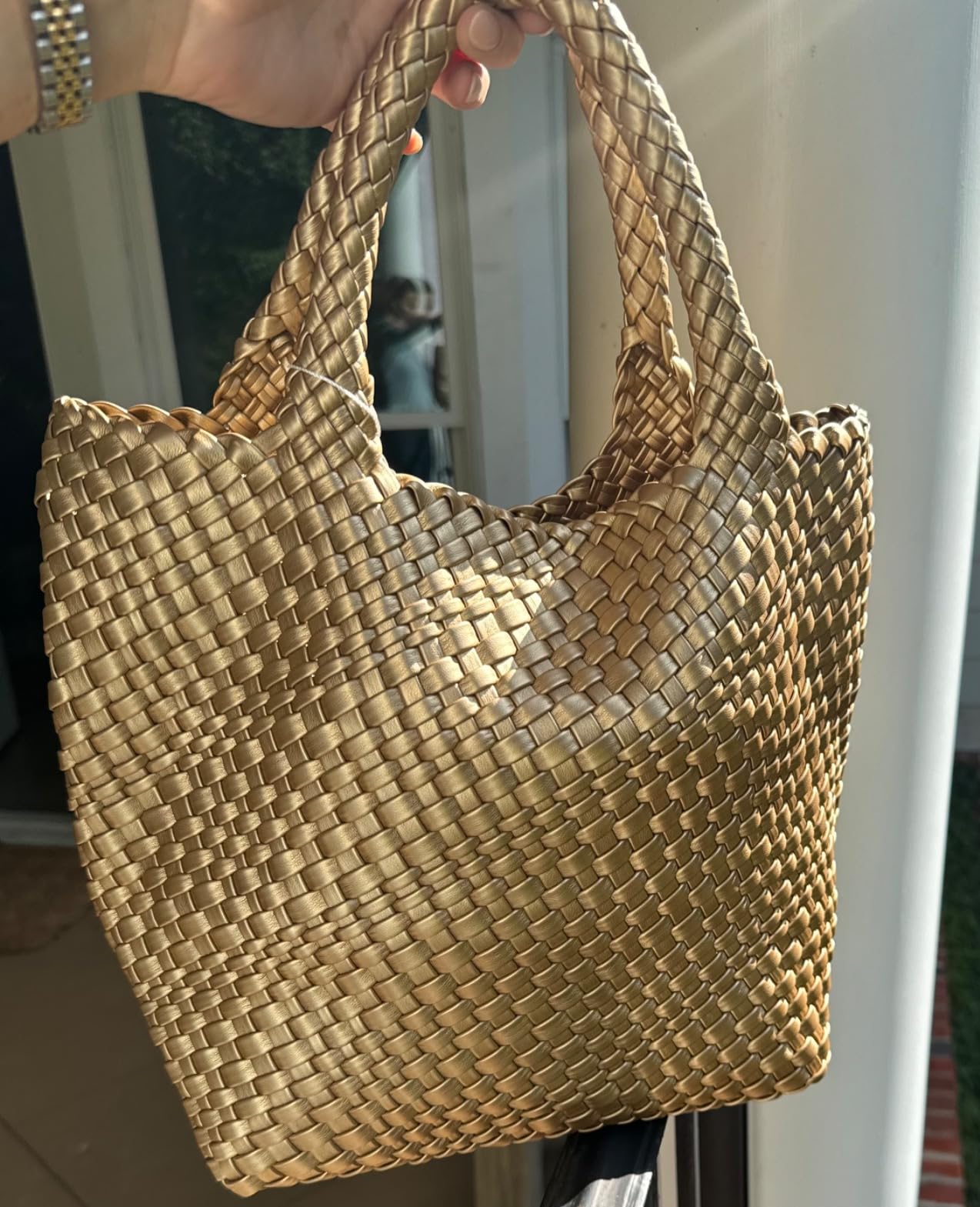 Vegan Leather Purses for Women, Handmade Purses and Handbags Shoulder Bag customer photo 1