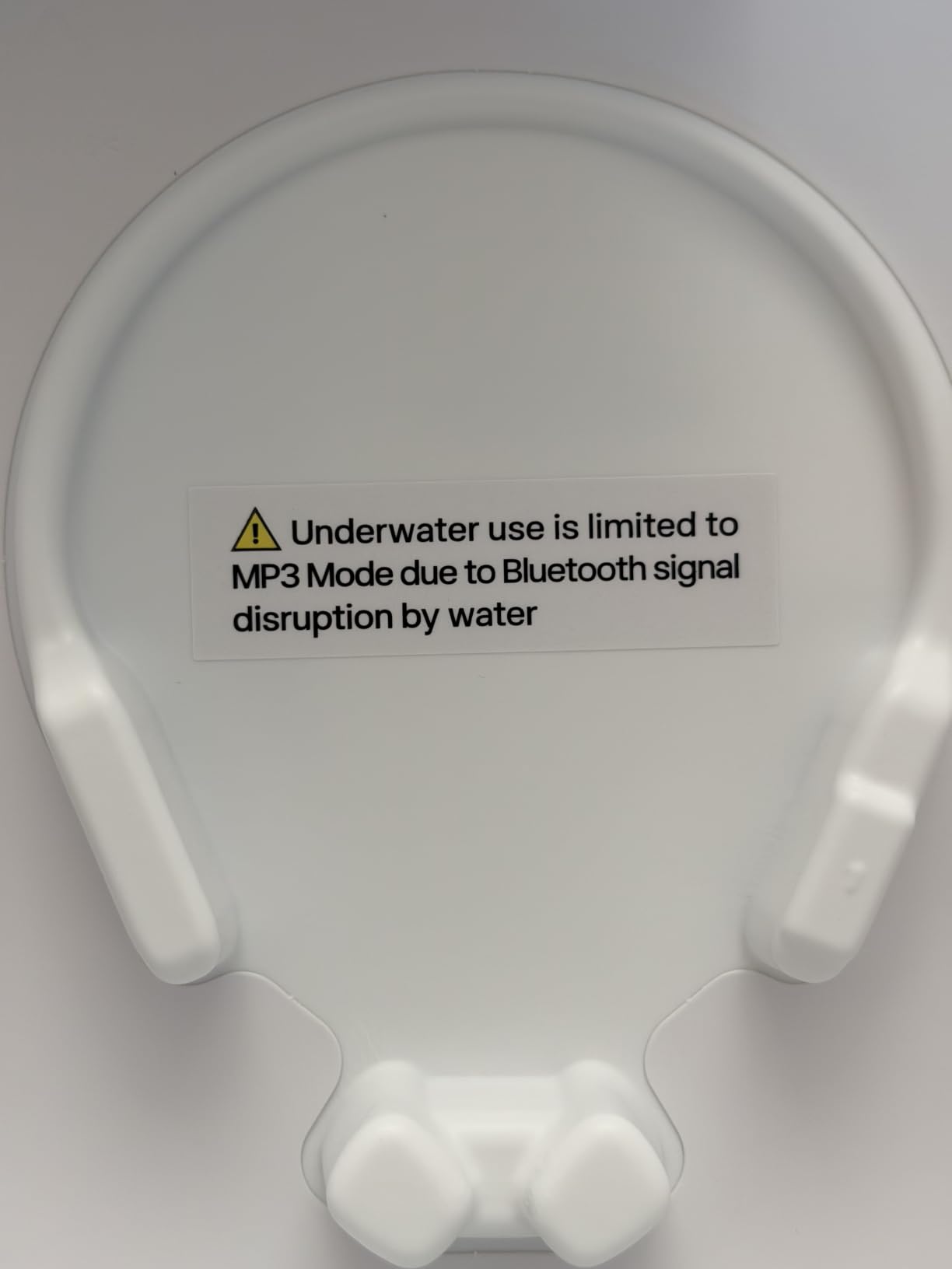 SHOKZ OpenSwim Pro Open-Ear MP3 Headphones, White, IP68 Waterproof, 32G MP3 customer photo 1