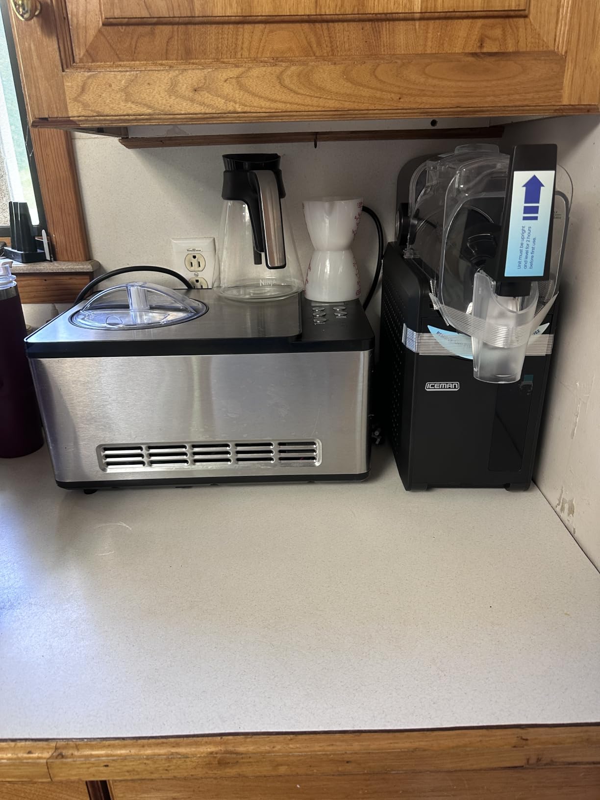 Iceman by Chefman Slush-Ease MAX 90oz Slushie Machine, 64oz Liquid Capacity Frozen Drink Maker & Slushy Machine with 5 Presets and LED Display, Perfect for Frozen Margaritas, Frappes, Smoothies customer photo 2
