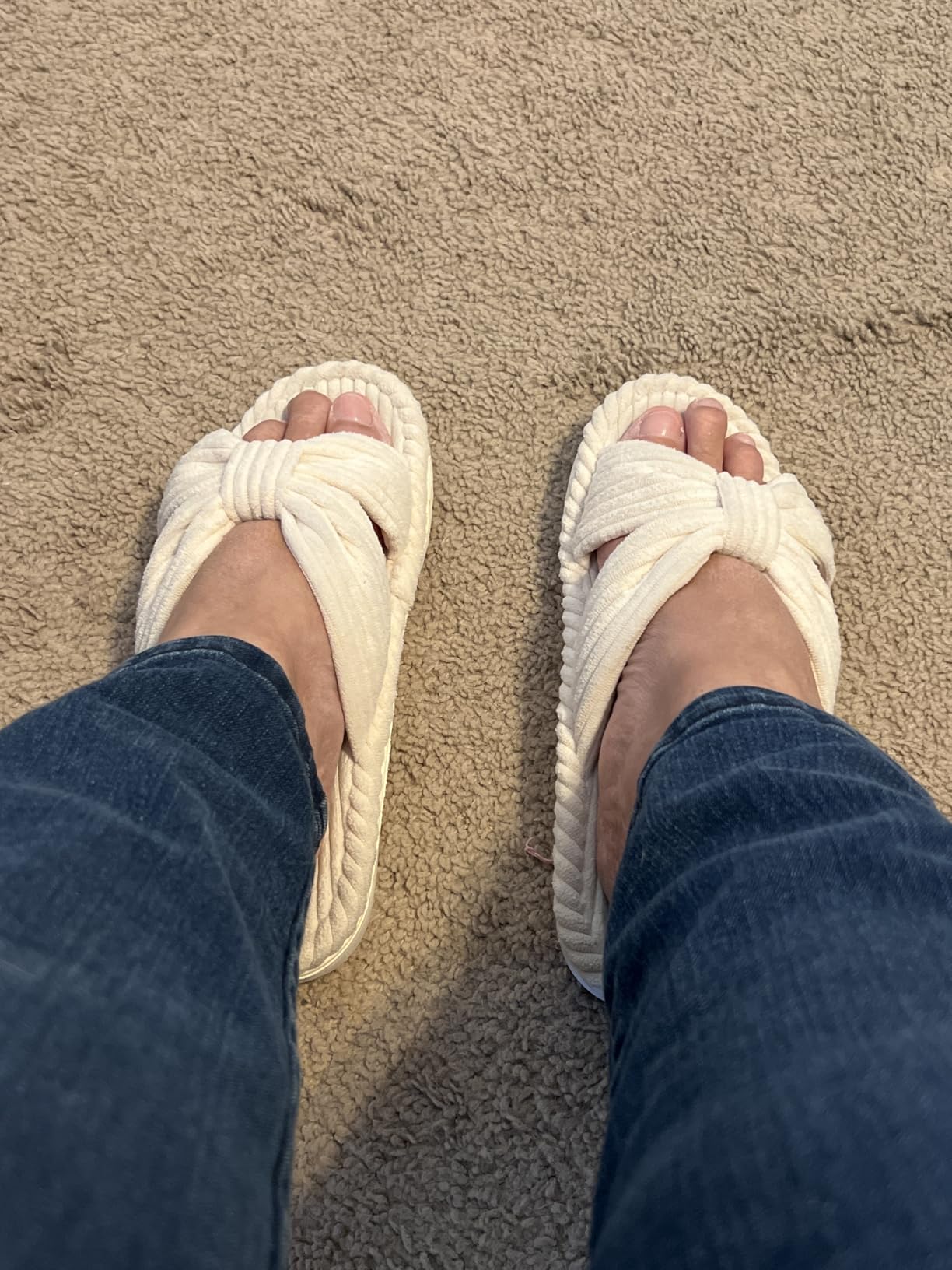 Litfun Women's Orthopedic Arch Support Slippers for Plantar Fasciitis customer photo 2