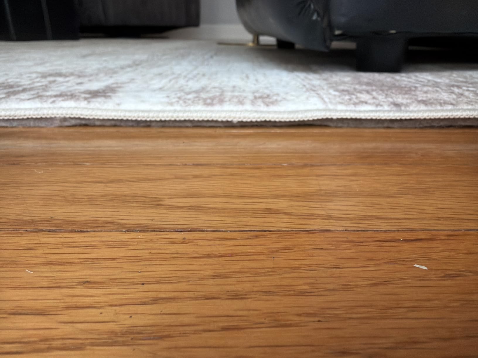 Waterproof Rug Pad 5x7 Ft, Under Area Carpet Padding, Non Slip Felt Rug Pads for Hardwood Floors, Protective Underlay Keeps Rugs in Place Without Wrinkles customer photo 1