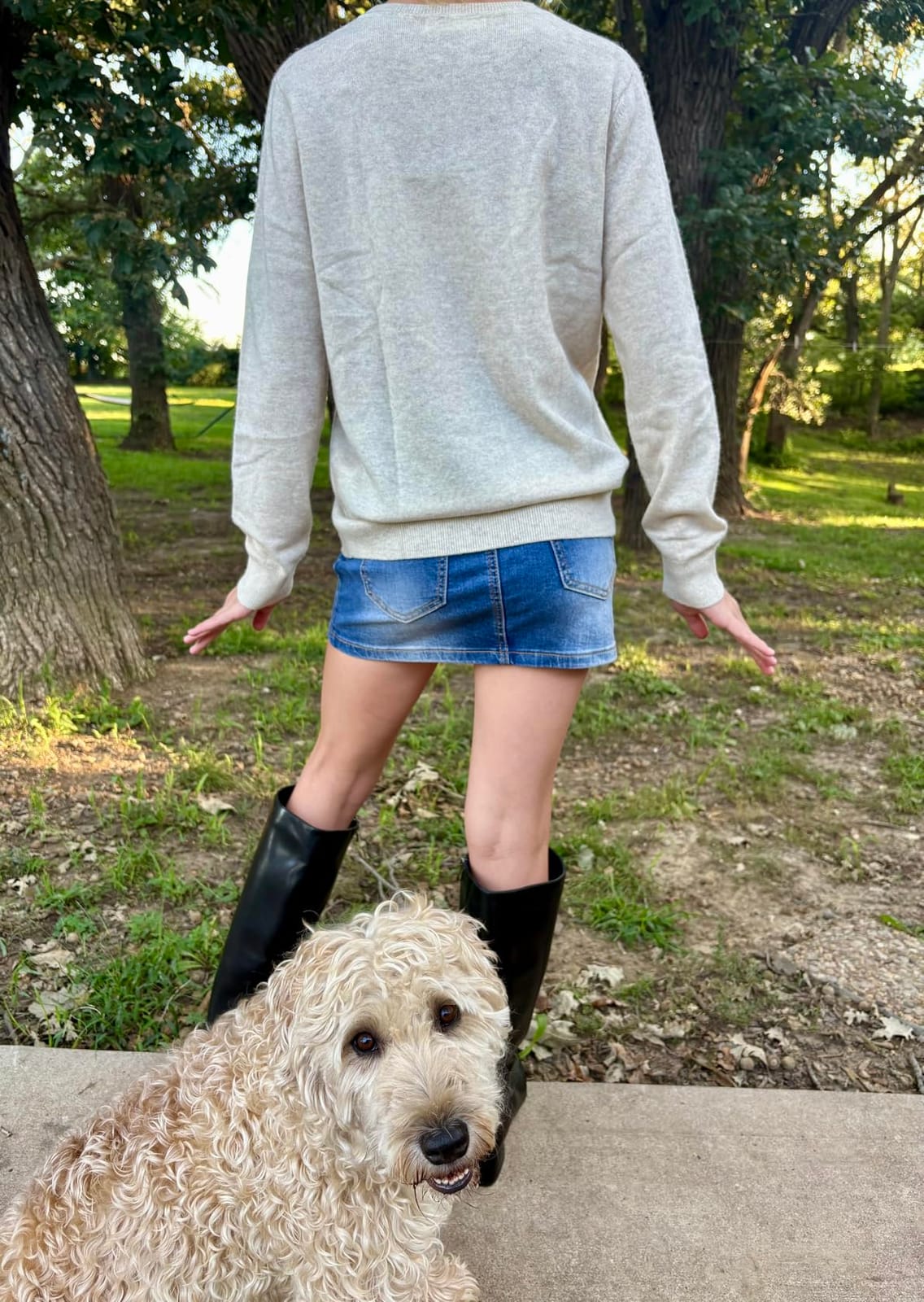 GRACE KARIN Cashmere Sweaters for Women Lightweight Merino Wool Sweater Cozy Fitted Pullover Fall Fashion 2026 with Socks customer photo 1