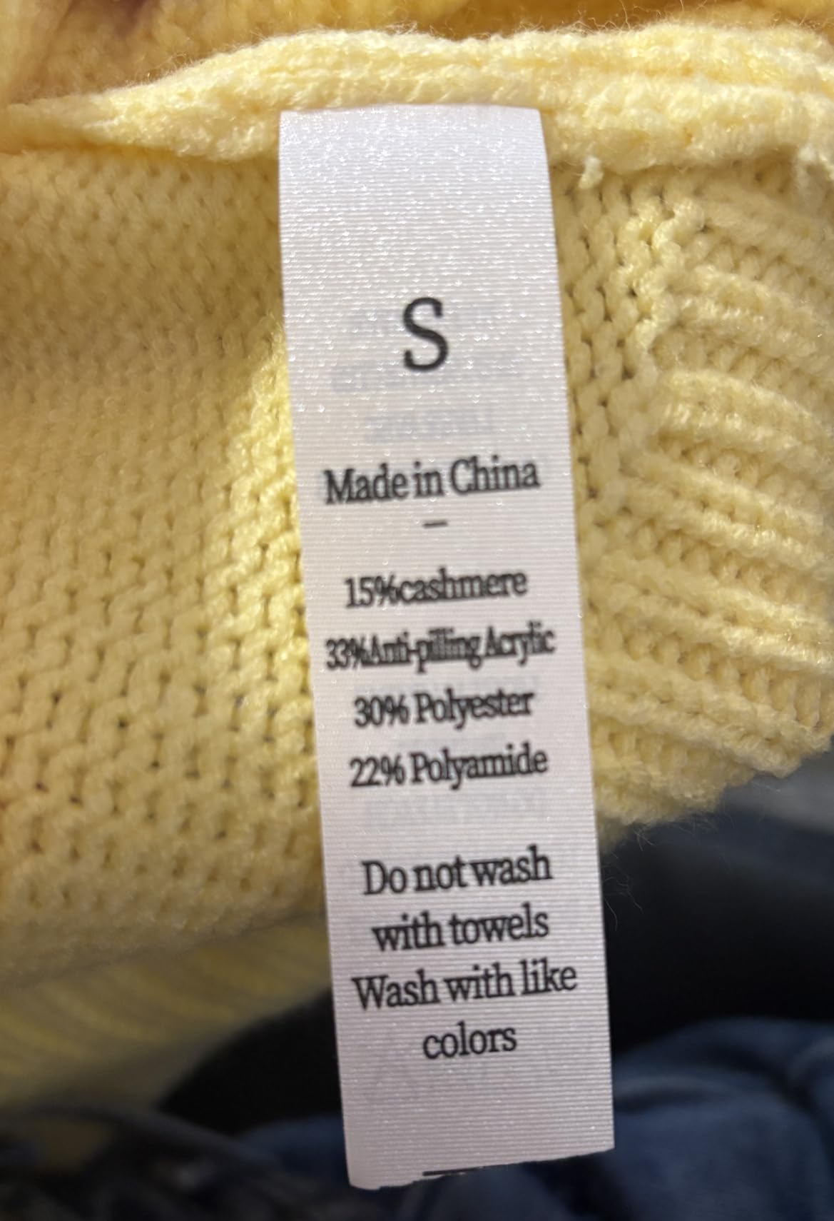 SUUKSESS Women Cashmere Blend Oversized Crew Neck Long Sleeve Pullover Sweaters customer photo 2