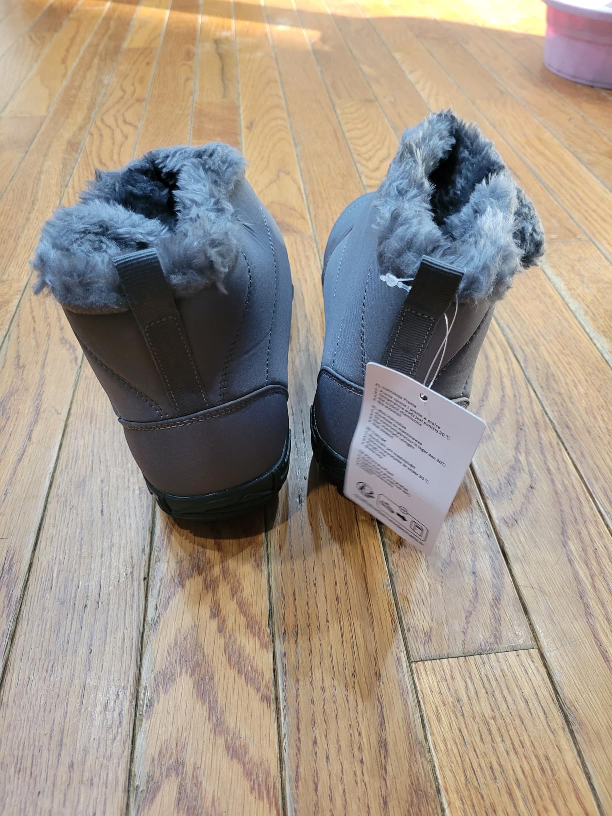 Eagsouni Womens Mens Barefoot Winter Snow Boots Wide Toe Box customer photo 2