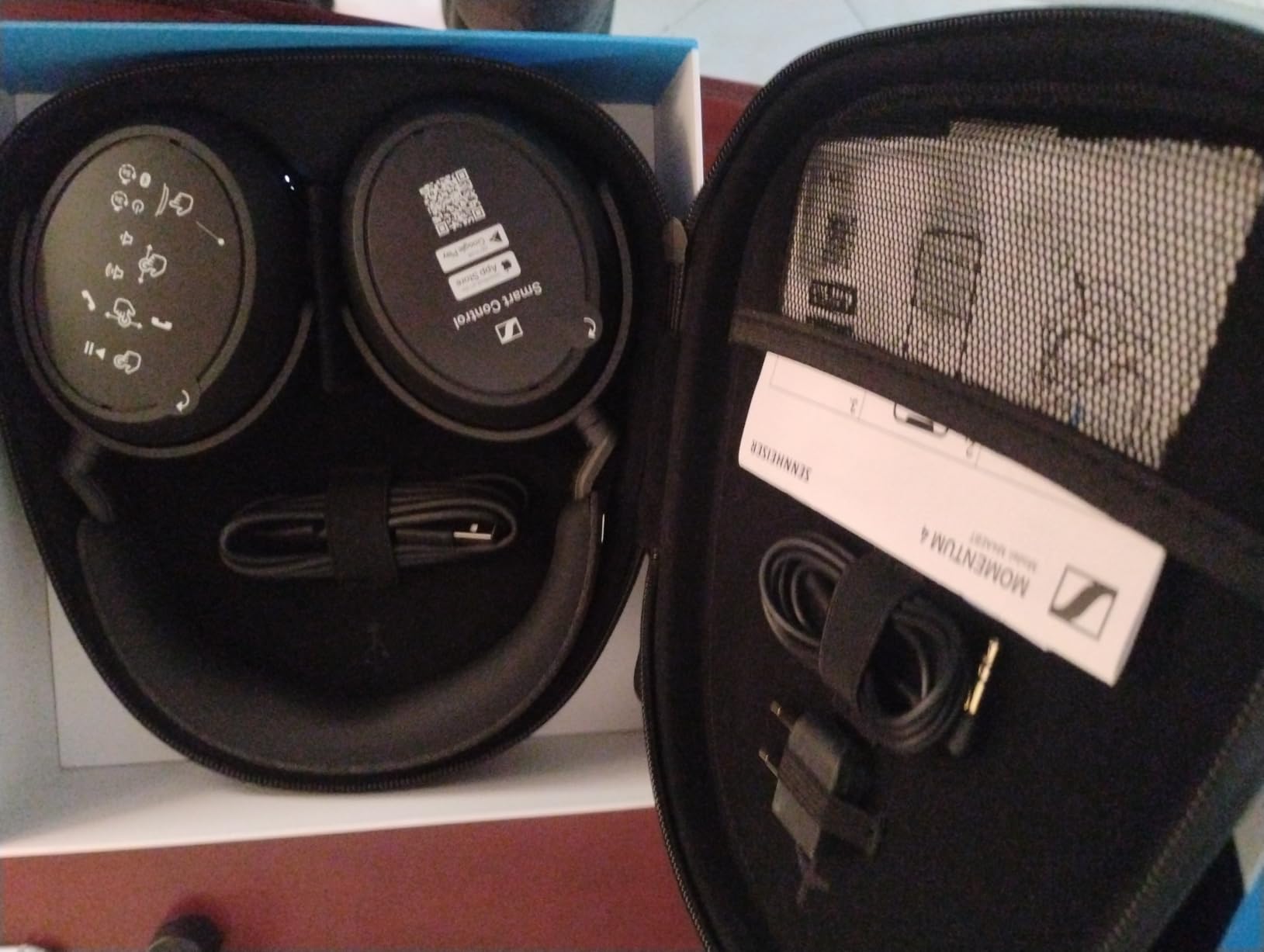 Sennheiser Momentum 4 Wireless Headphones, ANC, 60 Hr Battery, Brown customer photo 1