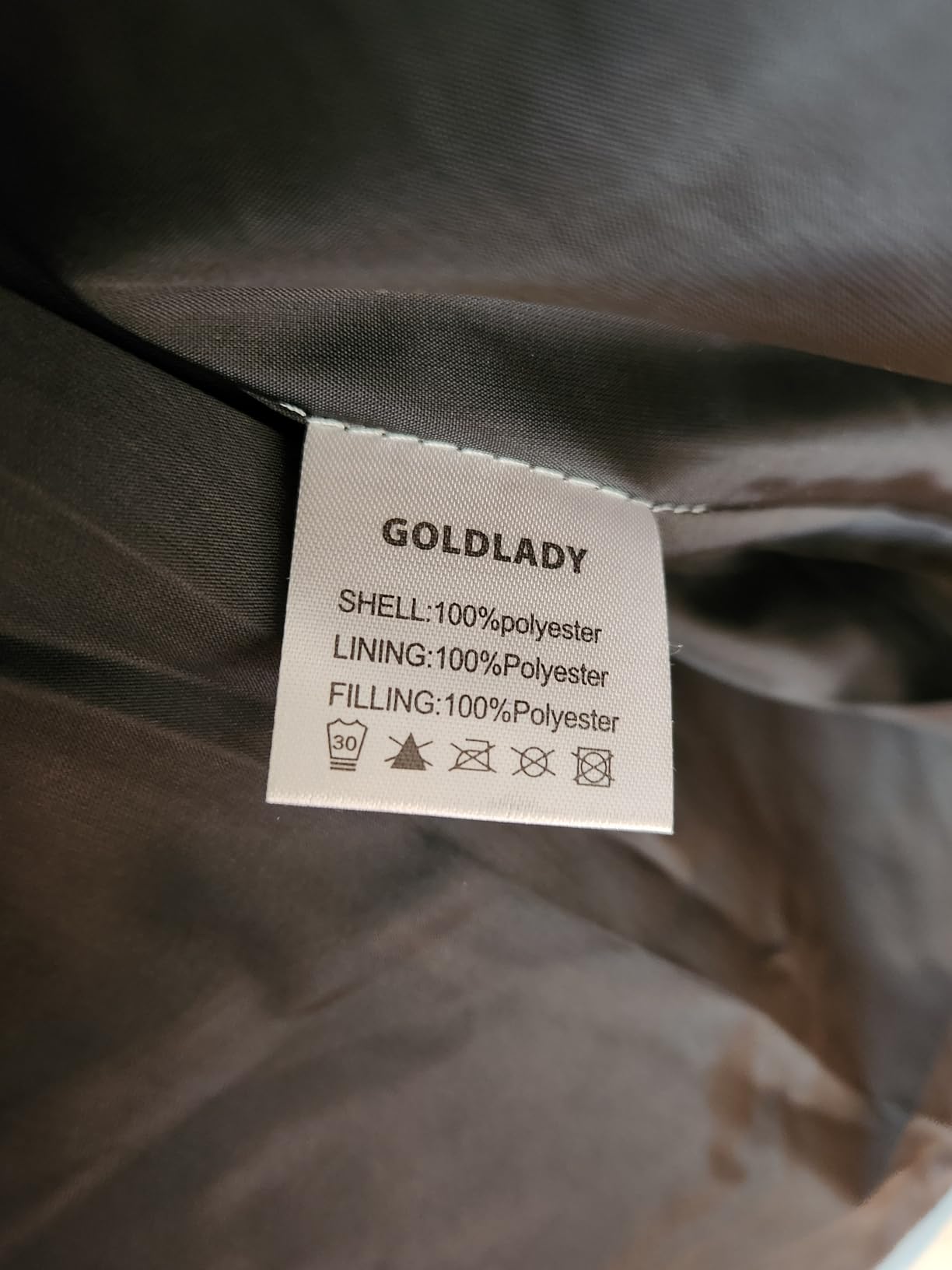 GOLDLADIES Women's Waterproof Long Hooded Down Jacket customer photo 2