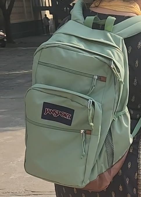 JanSport 34L Cool Backpack – 15-inch Laptop Sleeve, Grounded Grey customer photo 1