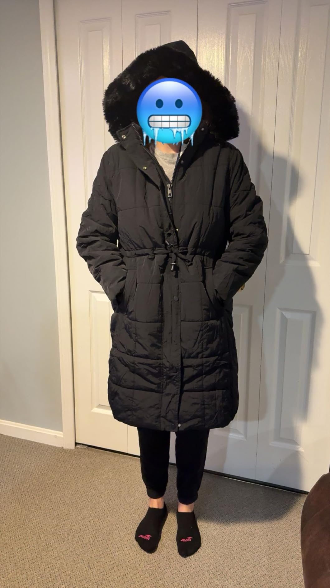 GOLDLADIES Women's Winter Coat Long Waterproof Parka Snow Winter Jacket customer photo 2