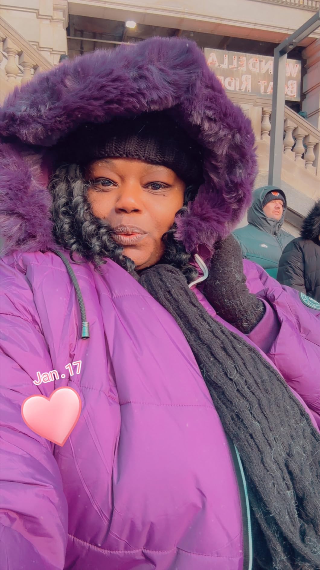 Women's Plus Size Winter Down Coats customer photo 2