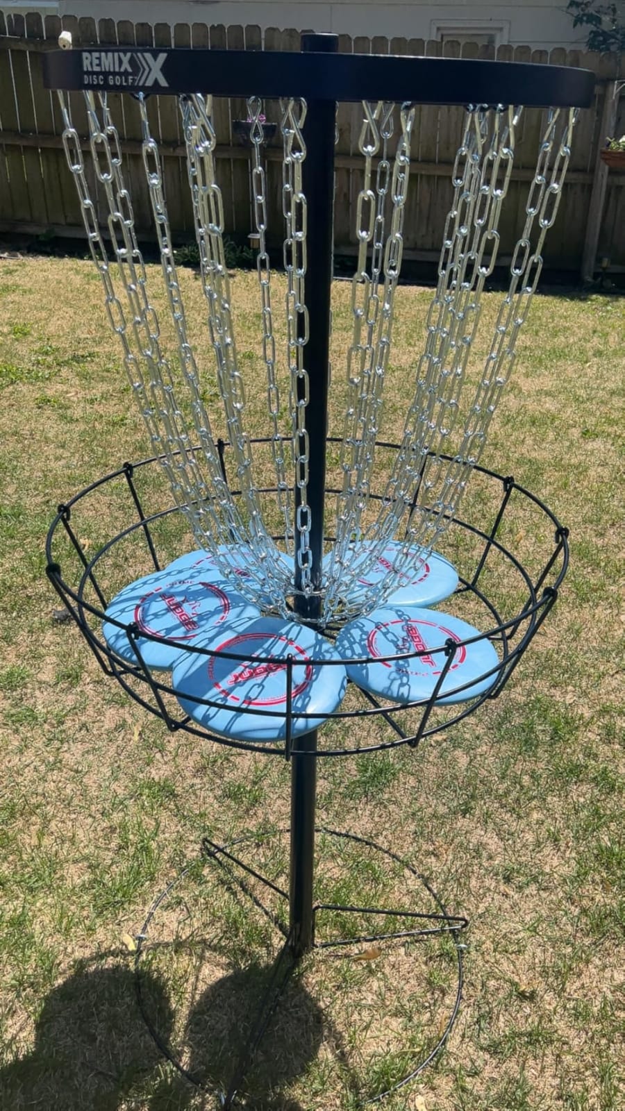 Remix Deluxe Practice Basket for Disc Golf - Choose Your Color and Style customer photo 1