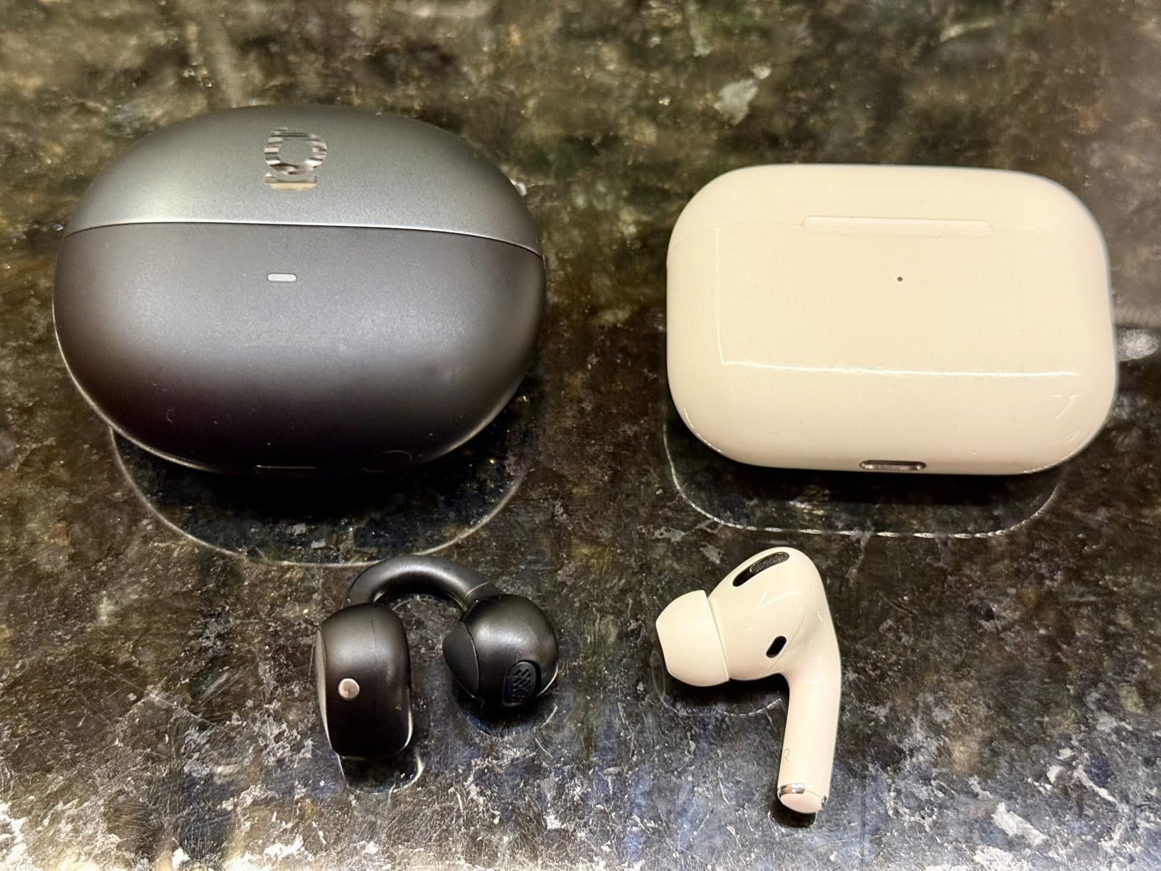 Baseus Inspire XC1 Open Ear Clip-On Earbuds, Sound by Bose, Dolby Audio, Adaptive Tunning Sound, Hybrid 2-Way Driver, Zero-Sense Air Cushion, 4-Mic Adaptive Clear Calls, IP66 Waterproof, 40H Playtime customer photo 1