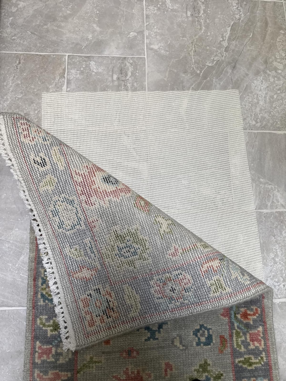 Songrey Non-Slip Rug Pad 5x7 FT, White customer photo 1