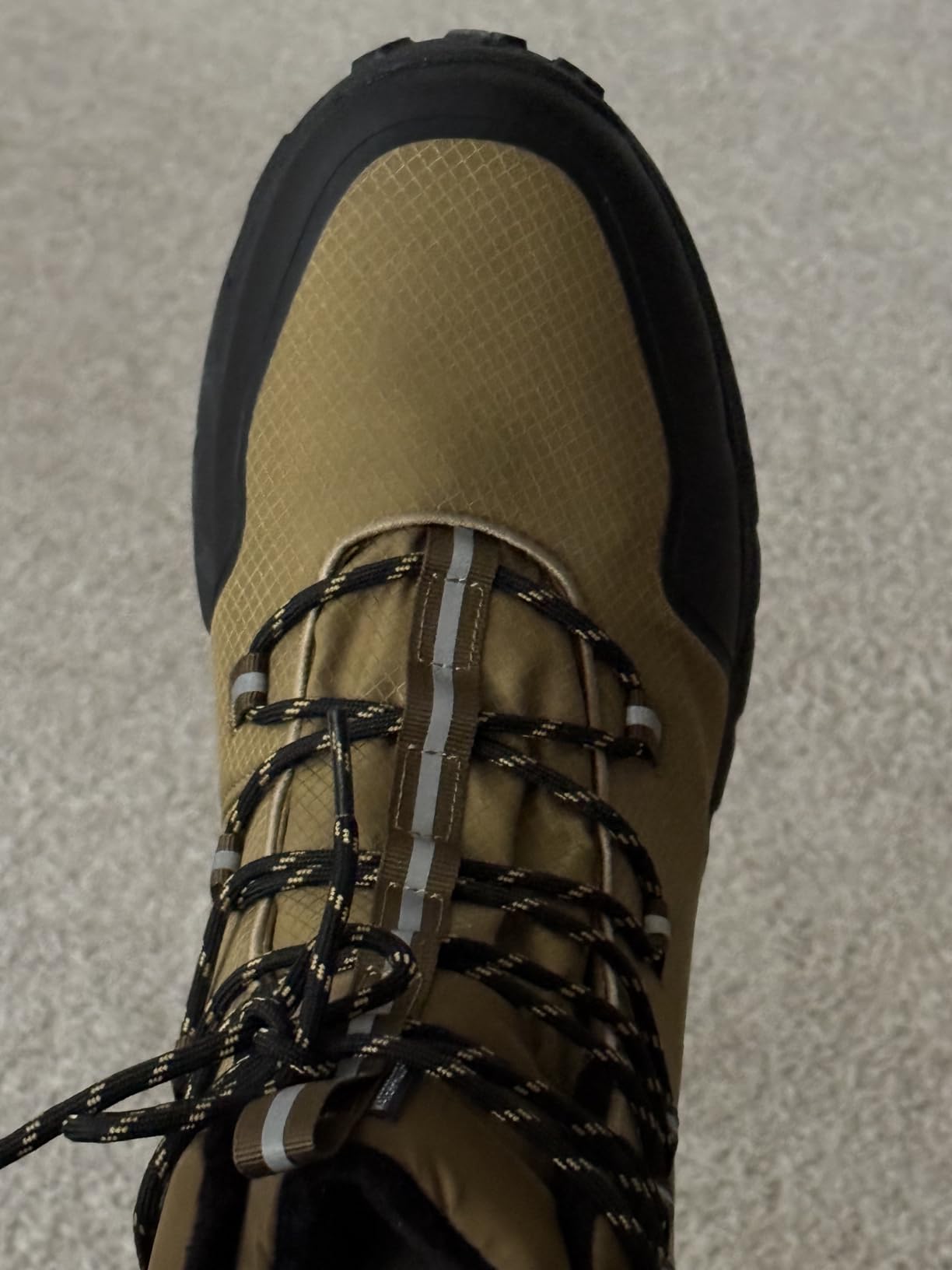 NORTIV 8 Men's Wide Winter Boots Grip on Snow Ice customer photo 2