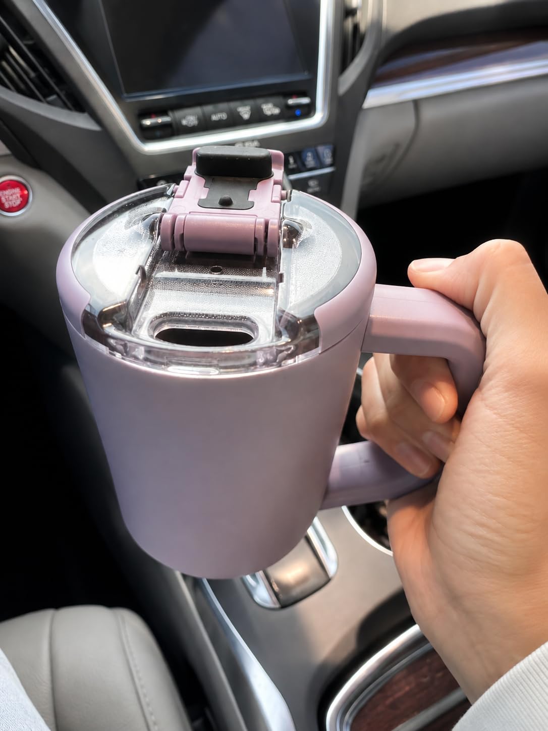 BrüMate Müv - 15oz 100% Leak Proof Insulated Coffee Mug with Handle & Lid - Stainless Steel Coffee Travel Mug - Double Walled Coffee Cup (Mocha) customer photo 1