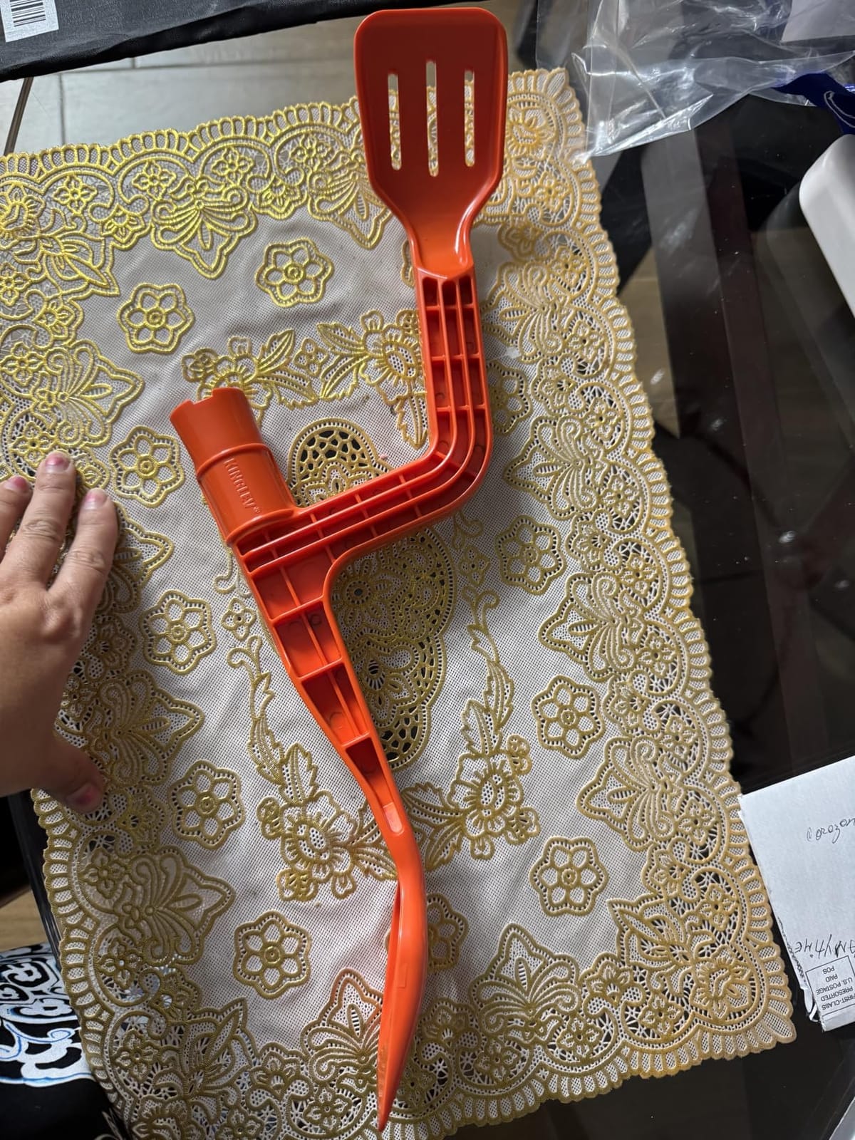 Gutter Cleaning Tools from The Ground, Multi-Angle Cleaner, Scoop & Brush & Mini Rake for rain Guard Cleaning and Leaf Removal from Gutter Guard (No Pole) customer photo 1