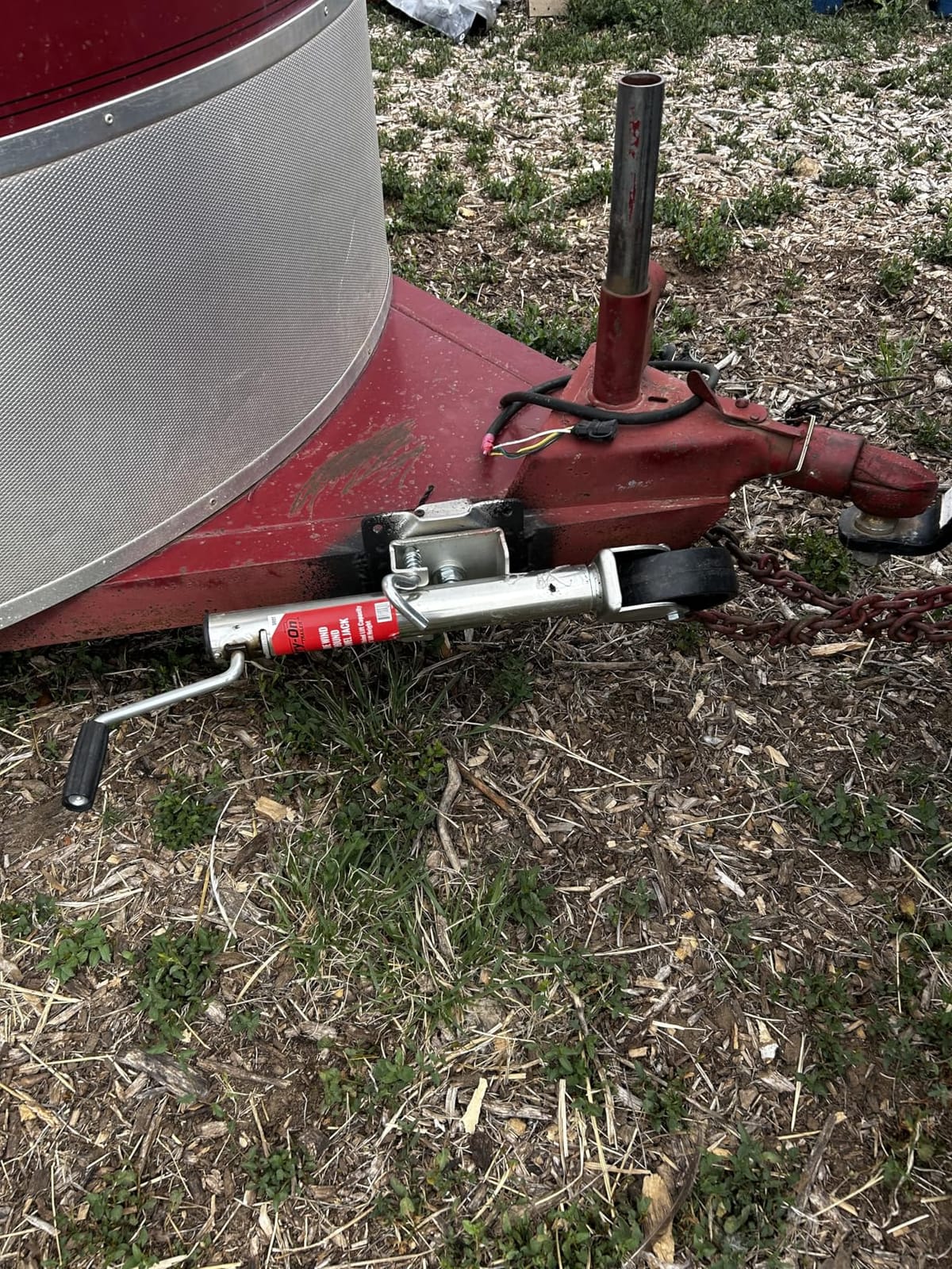 Kohree 2000 lbs Trailer Jack with Dual Wheel, Heavy Duty, 90° Swivel | Side Mount Bolt on, 11
