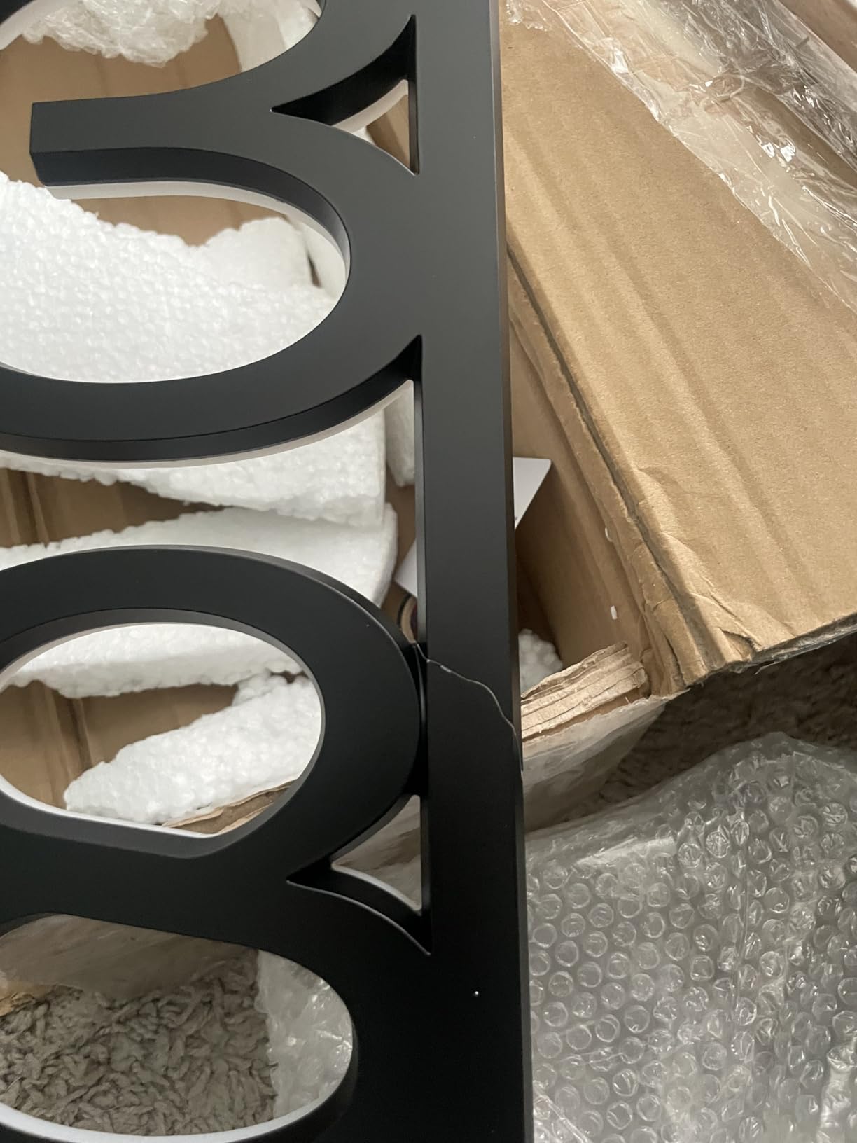Vertical Solar House Numbers for Outside, Lighted LED Address Sign, Waterproof Outdoor Illuminated House Number Plaque, Large Visible Numbers for Home Yard Driveway customer photo 1