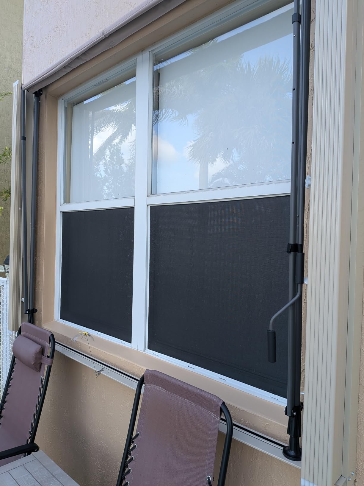 HOMEDEMO Manual Retractable Awning, 79